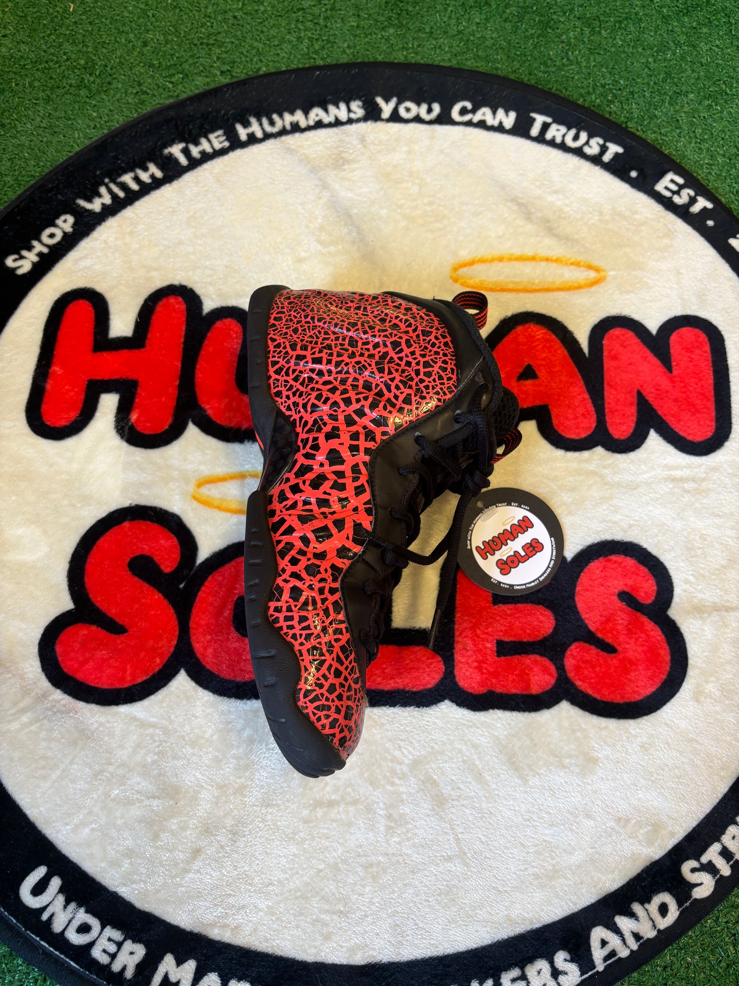 Nike Foamposite ‘Cracked Lava’|Size 6M/7.5W