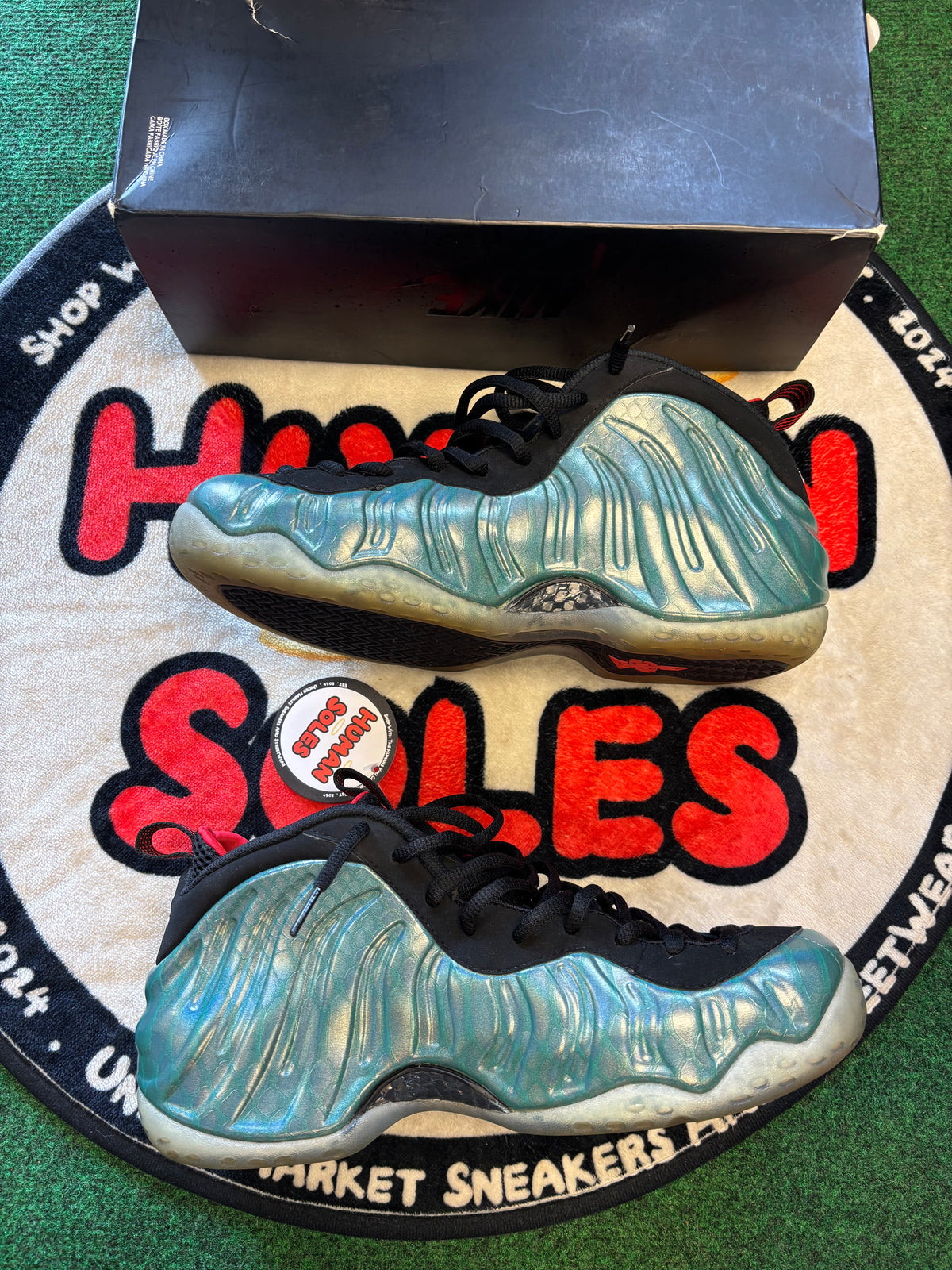 Nike Foamposite ‘Gone fishing’|Size 10M