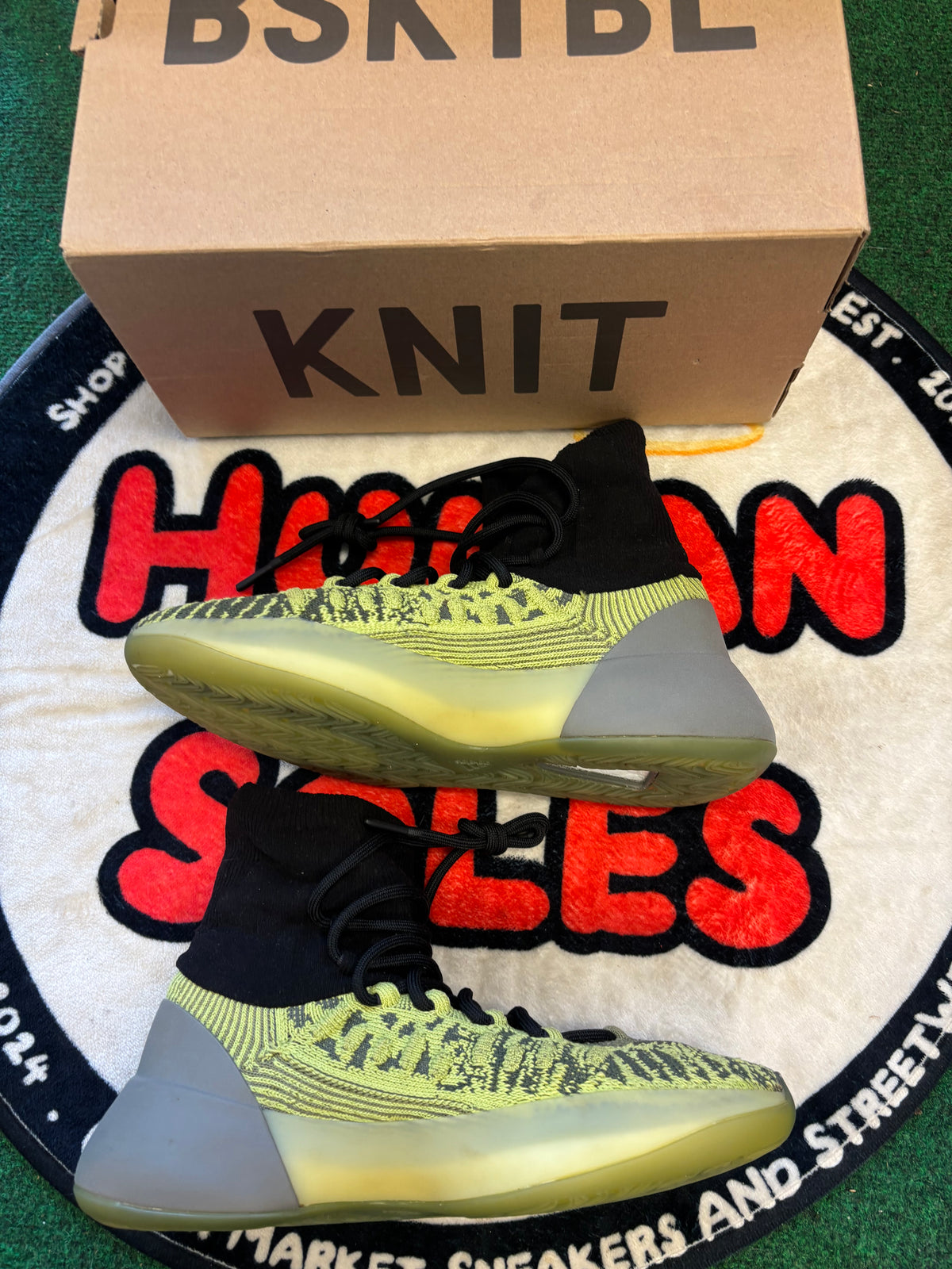 Adidas Yeezy Bsktbl ‘Glow’|Size 6.5M/8W