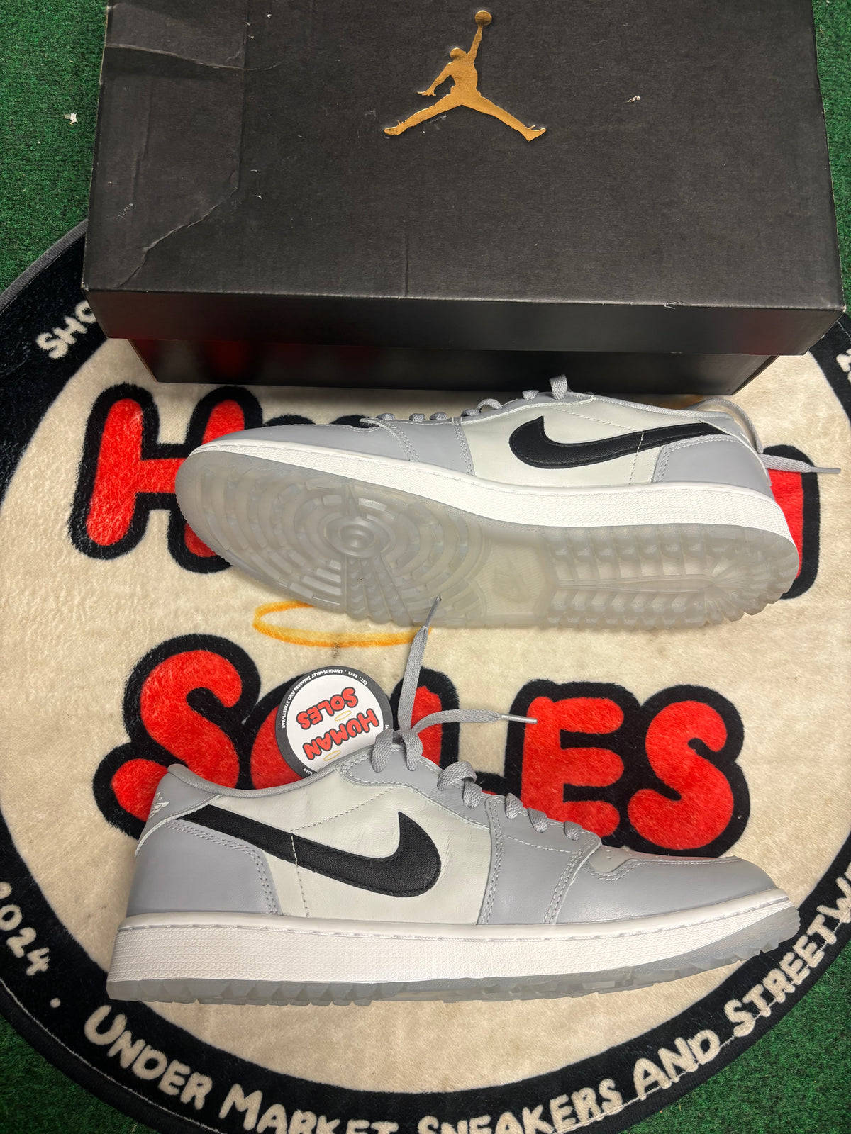 Jordan 1 Low Golf ‘Grey/White’|Size 11.5M