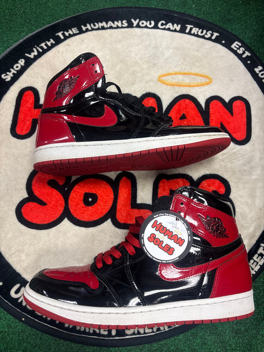 Jordan 1 High ‘Patent Bred’|Size 10.5M