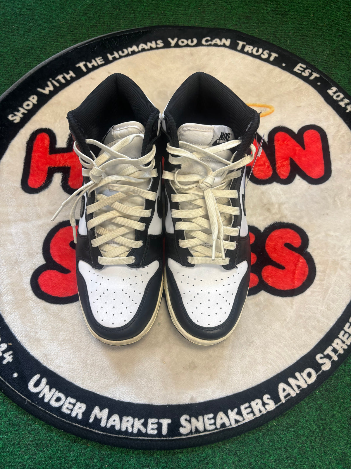 Nike Dunk High ‘Vintage Panda’|Size 9.5M/11W