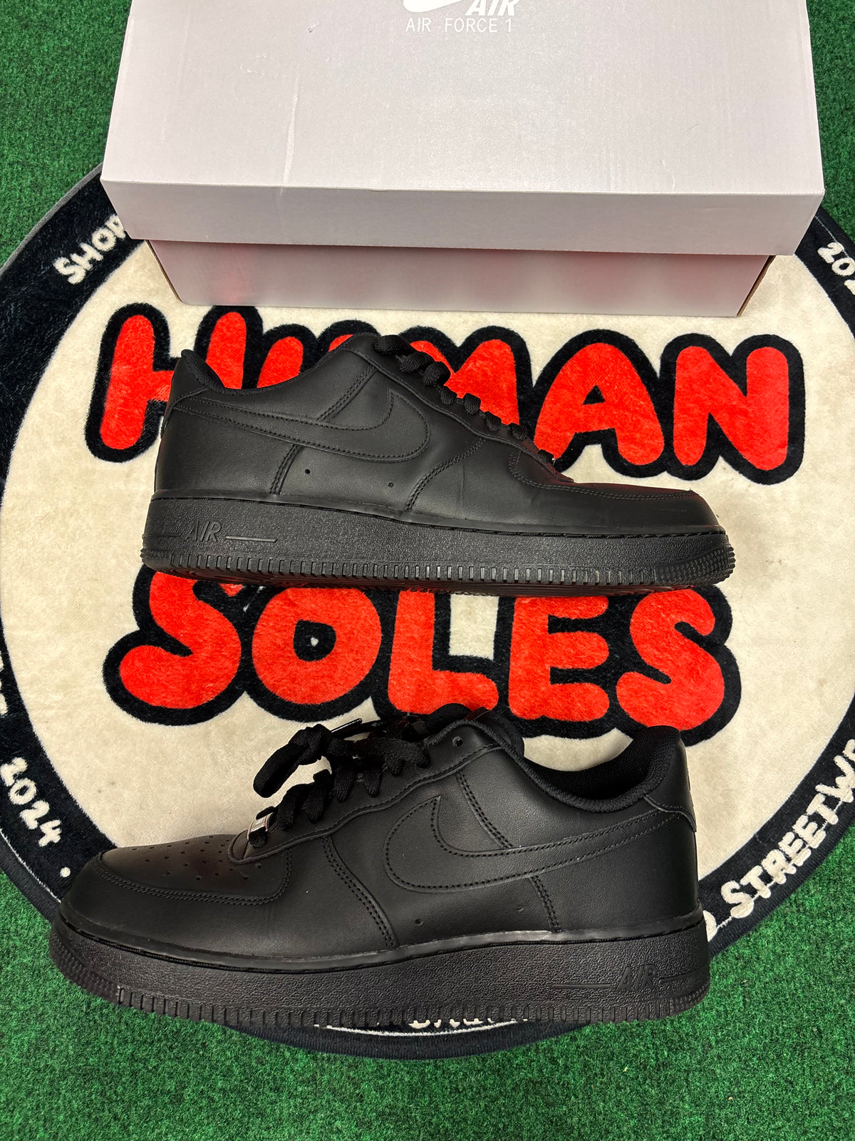 Nike Air Force One Low ‘Triple Black’|Size 13M