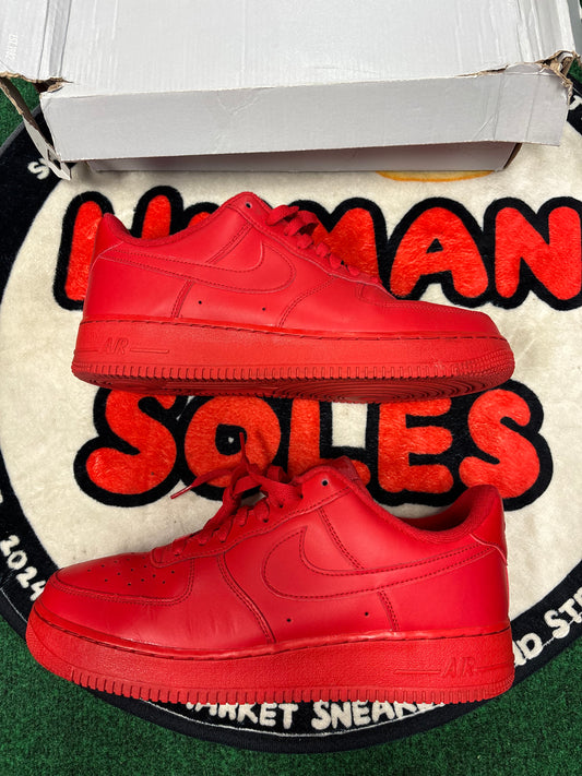 Nike Air Force One Low ‘Triple Red’|Size 10M