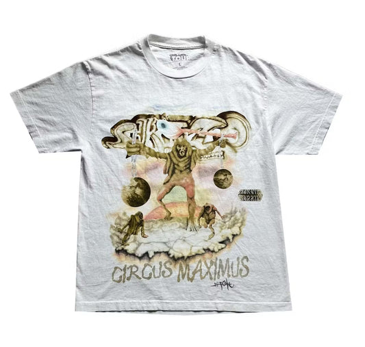 Travis Scott Utopia Skitzo Tee ‘White’