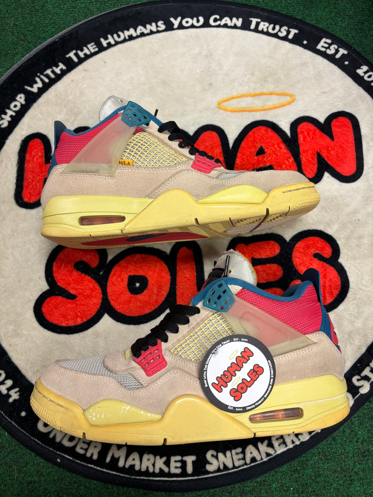 Union LA X Jordan 4 ‘Guava Ice’|Size 9.5M/11W