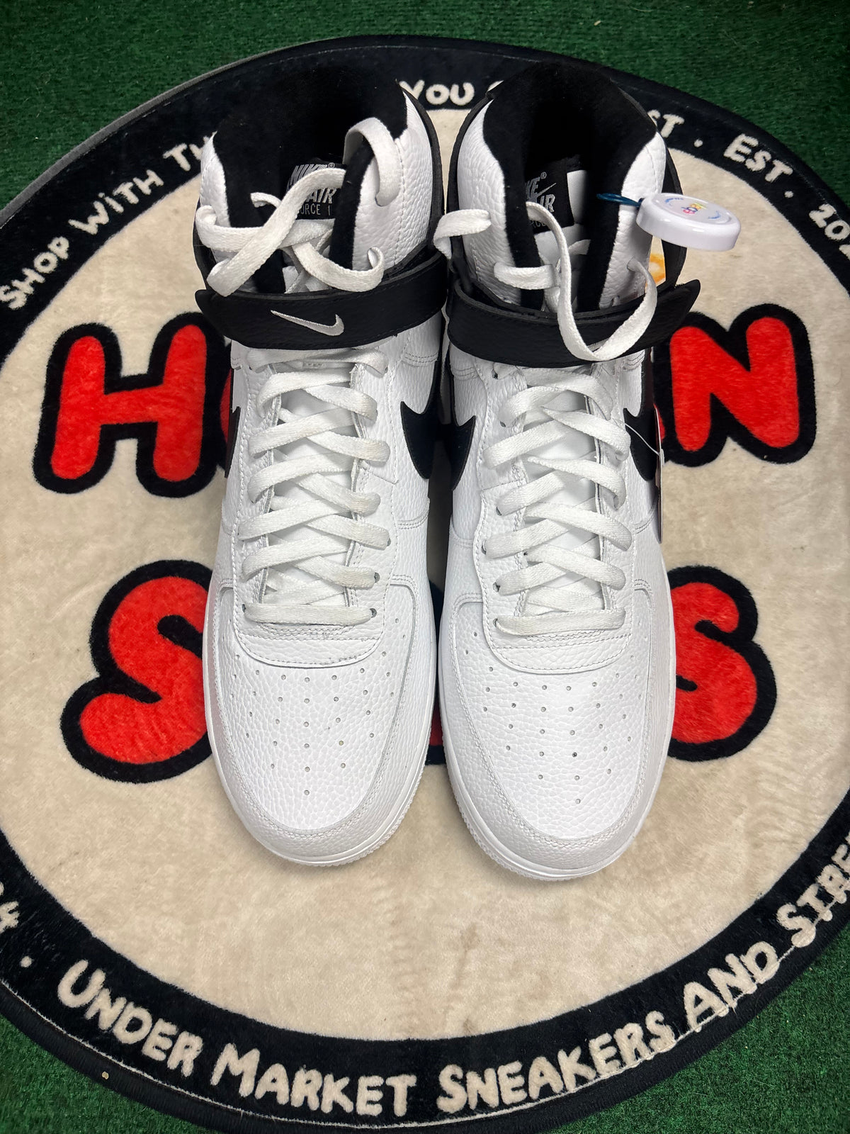Nike Air Force 1 High ‘White/Black’|Size 14