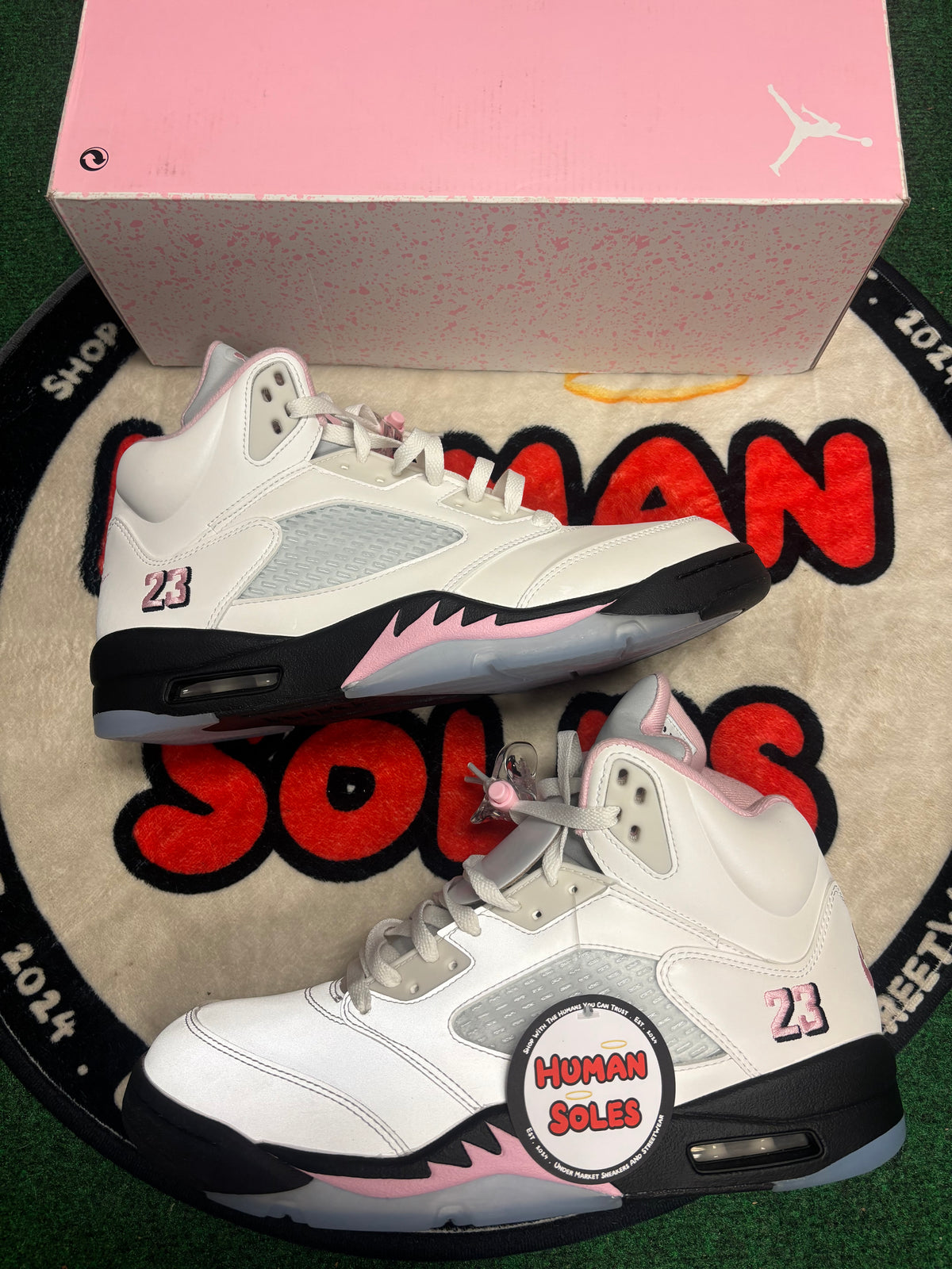 Jordan 5 ‘Soft Pink’|Size 12M