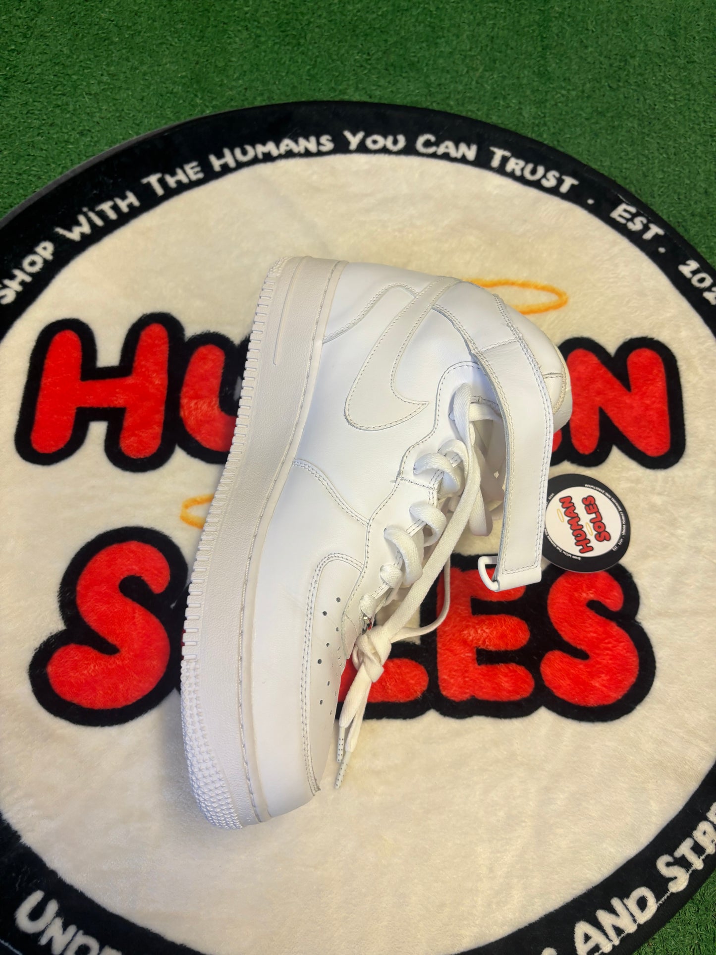 Nike Air Force One Mid ‘Triple White’|Size 12M