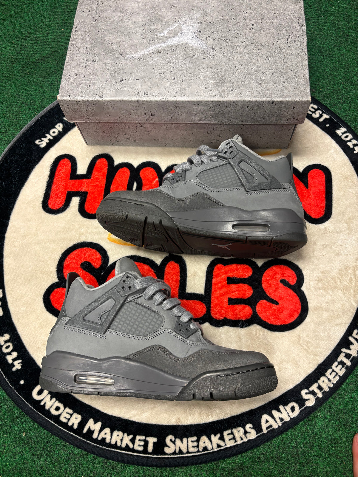 Jordan 4 ‘Wet Cement’|Size 6M/7.5W