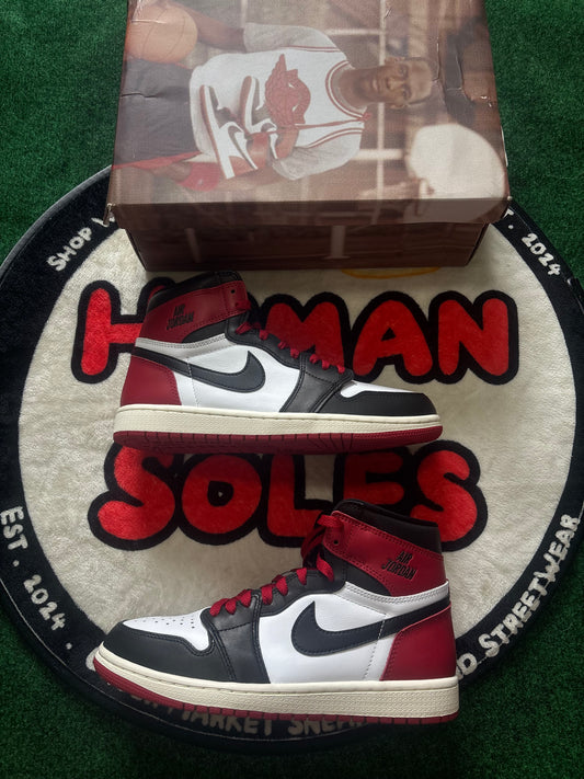 Jordan 1 High ‘Black Toe Reimagined’|Size 8M/9.5W