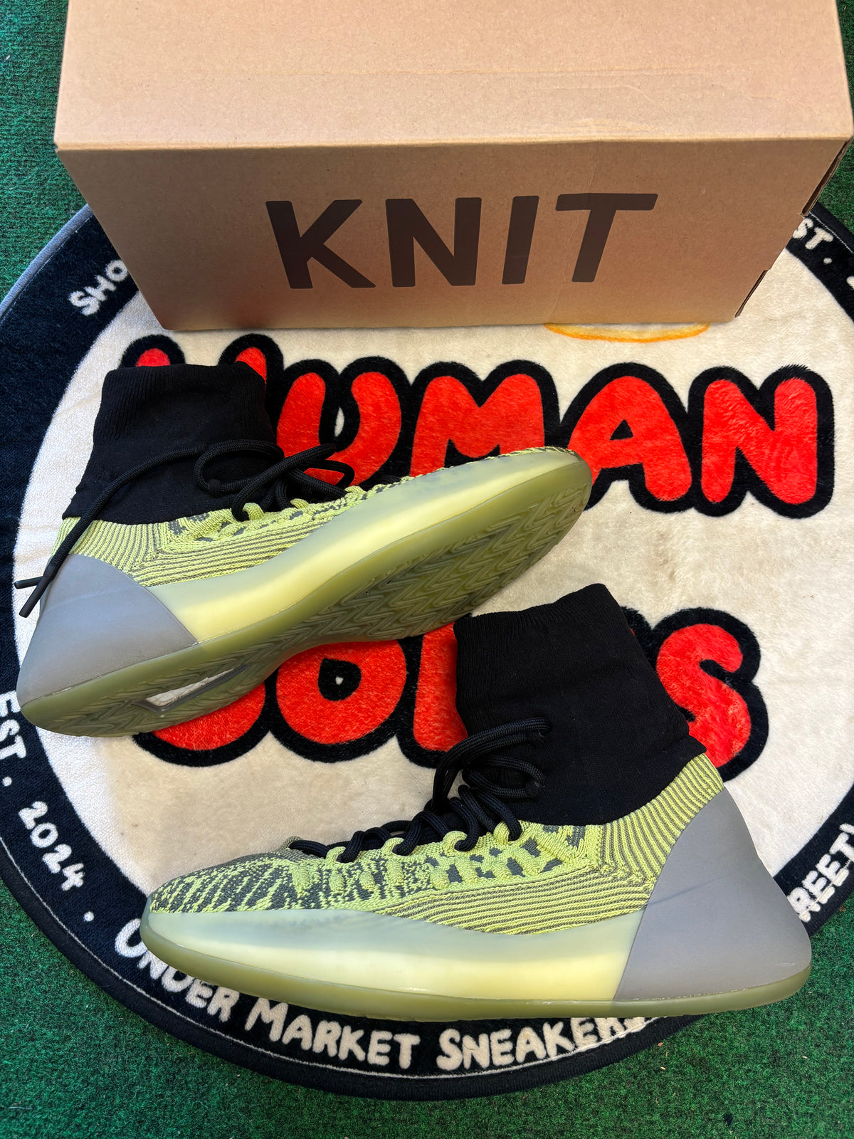 Adidas Yeezy Bsktbl ‘Glow’|Size 9M/10.5W