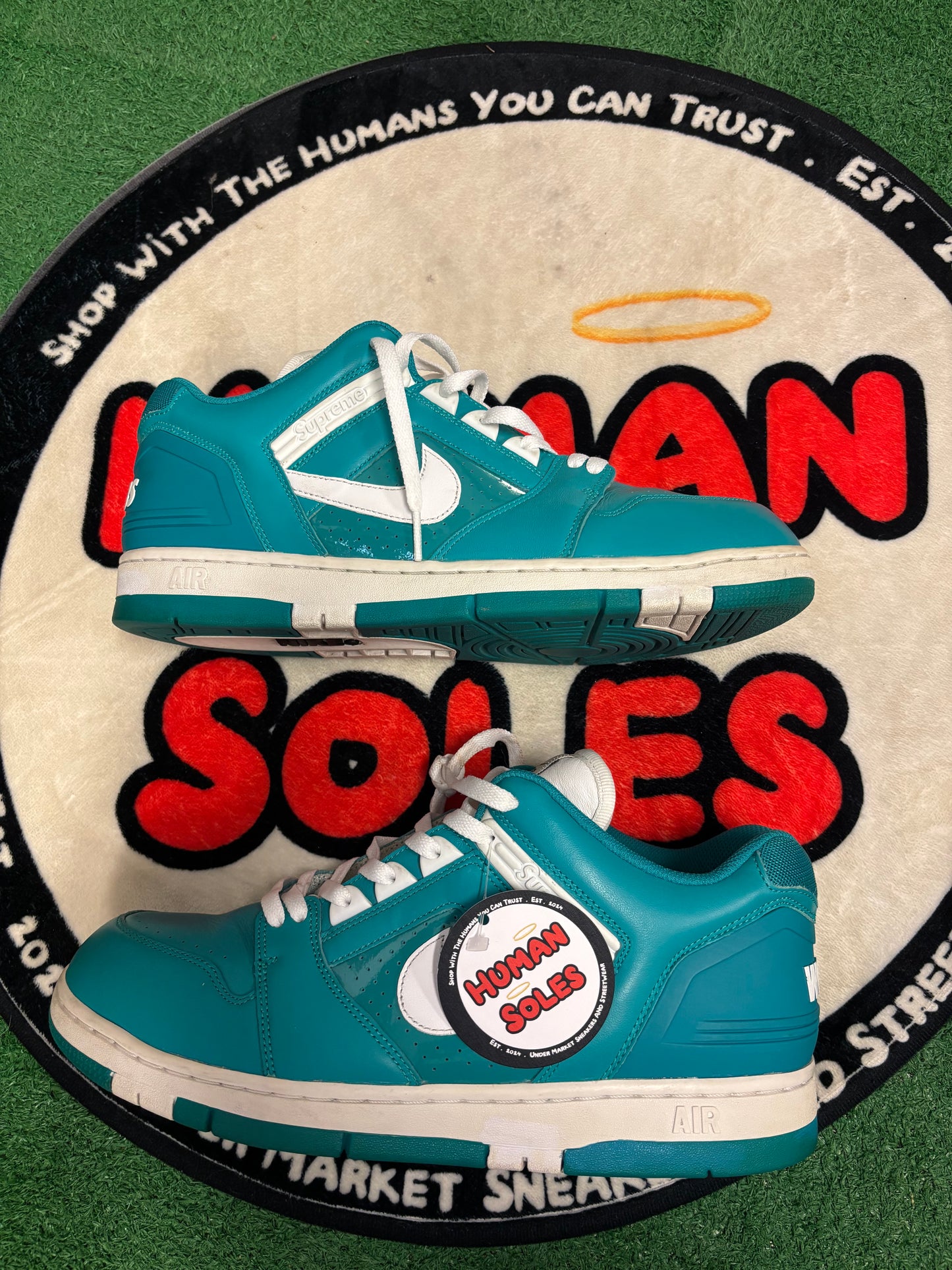 Supreme Nike Air Force 2 ‘Teal’|Size 12M