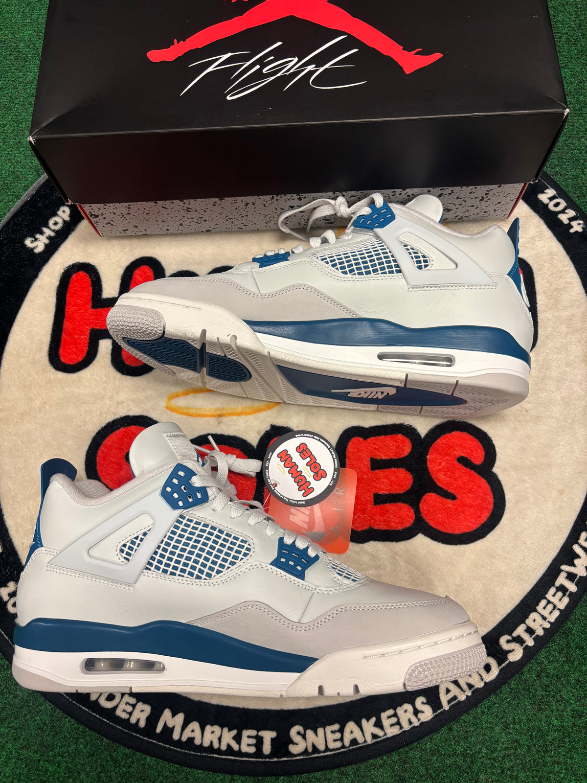 Jordan 4 ‘Military Blue’|Size 12M