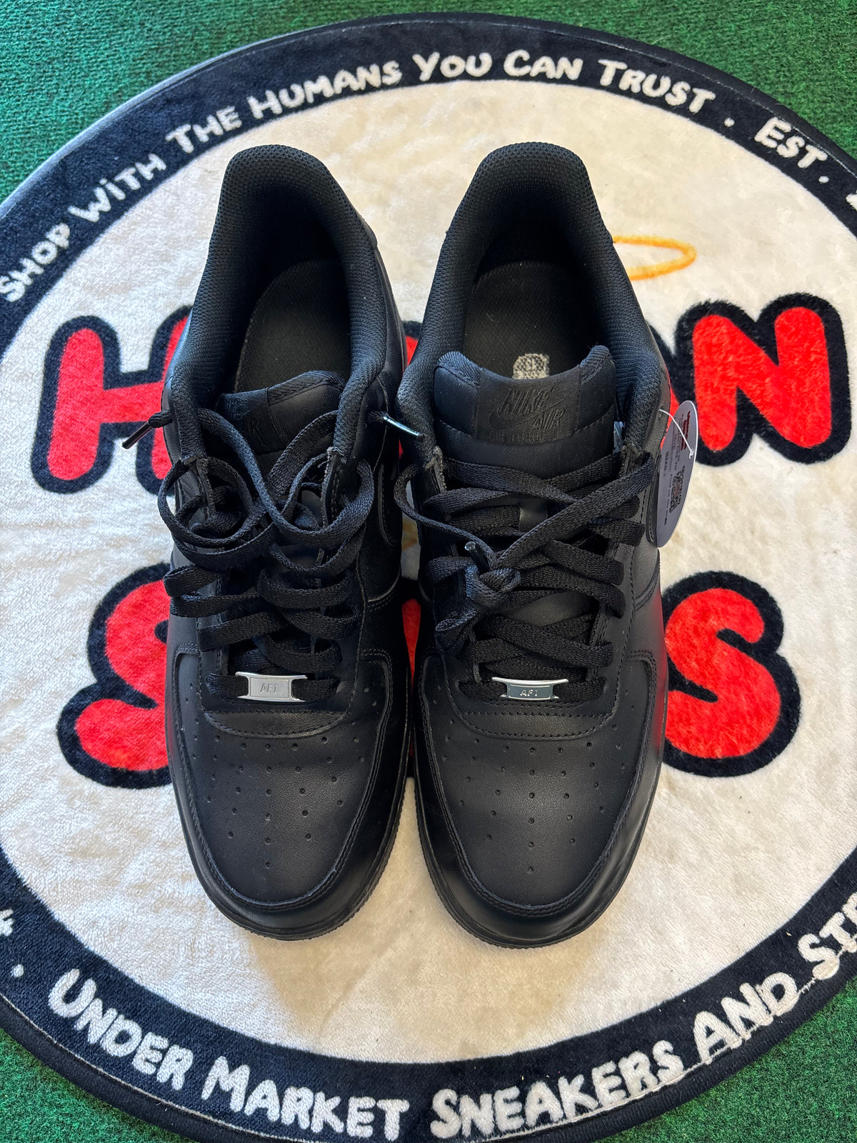 Nike Air Force One Low ‘Triple Black’|Size 13M
