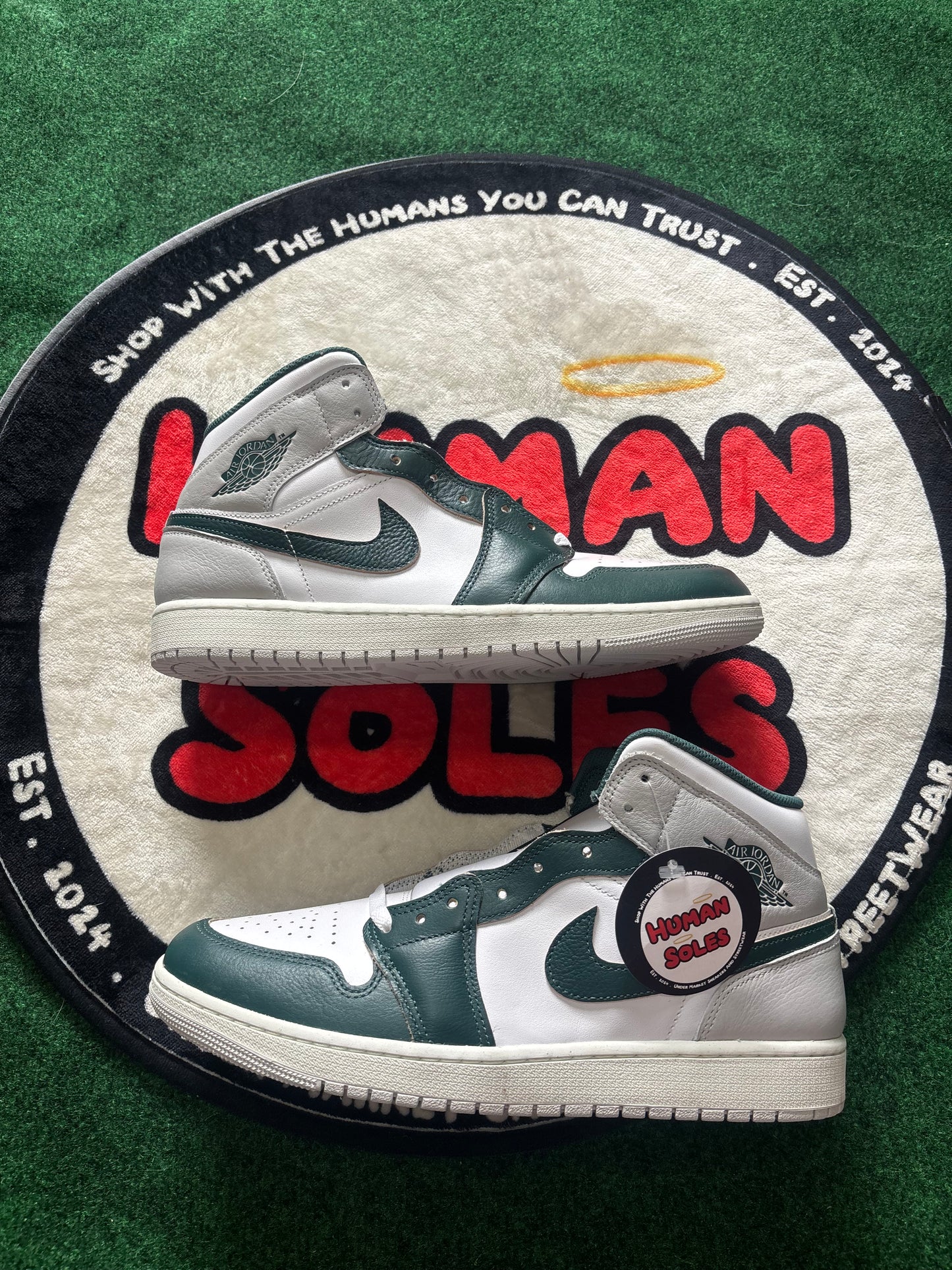 Air Jordan 1 Mid ‘Oxidized Green’| Size 12M