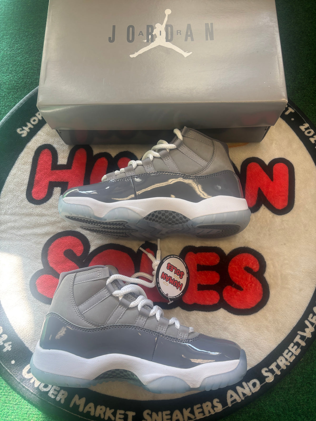 Jordan 11 High ‘Cool Grey’|Size  5.5M/7W