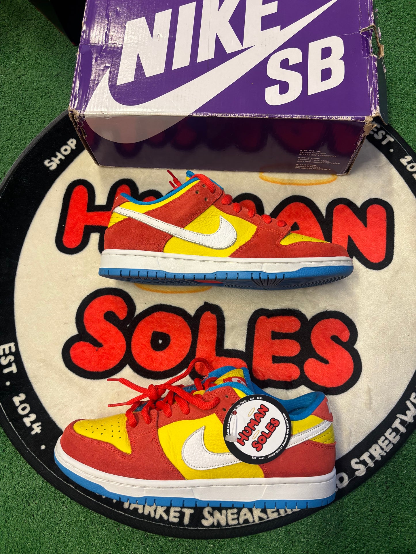 Nike SB Dunk Low ‘Bart Simpson’|Size 8.5M/10W