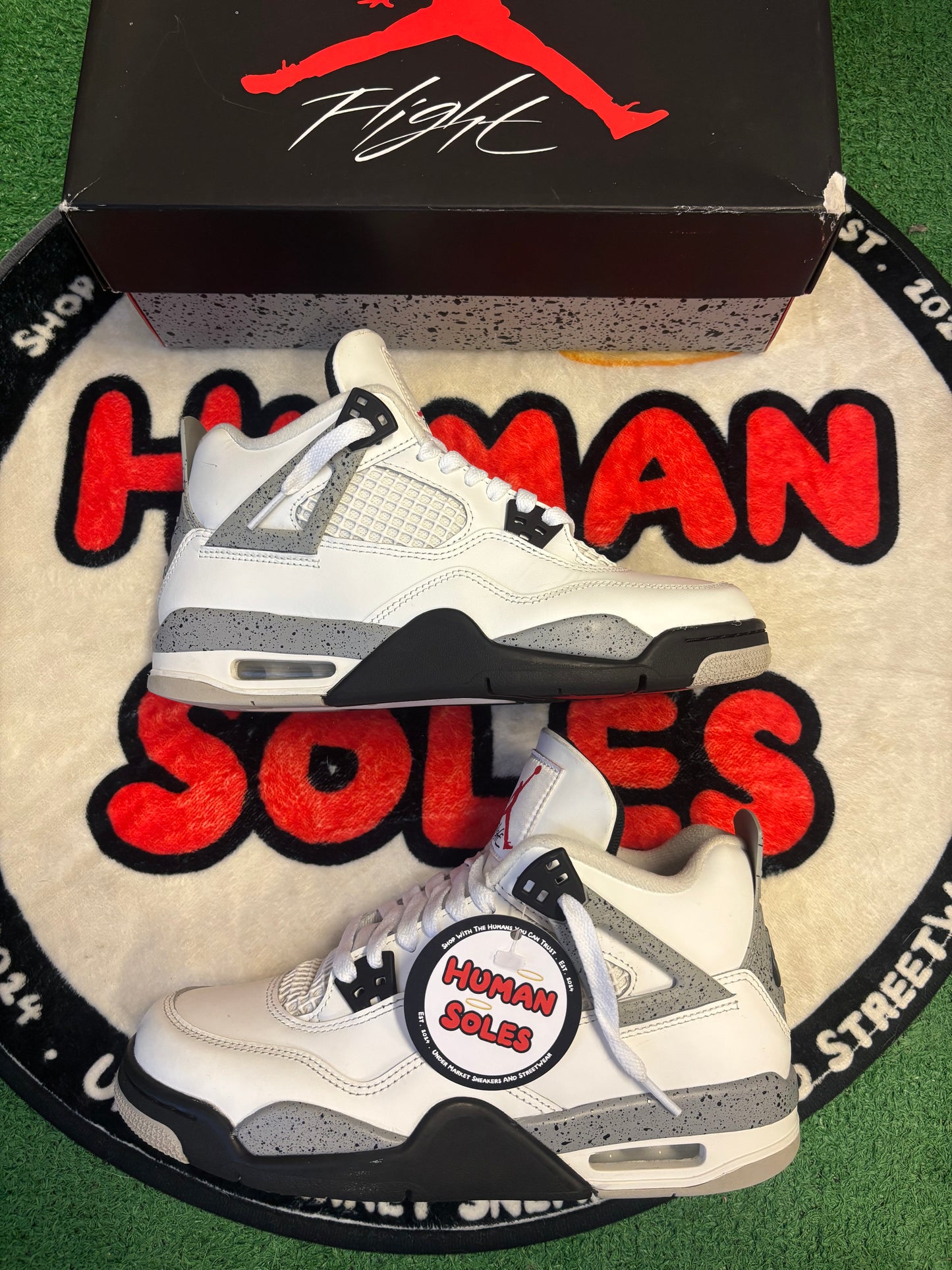 Jordan 4 ‘Cement’|Size 7M/8.5W