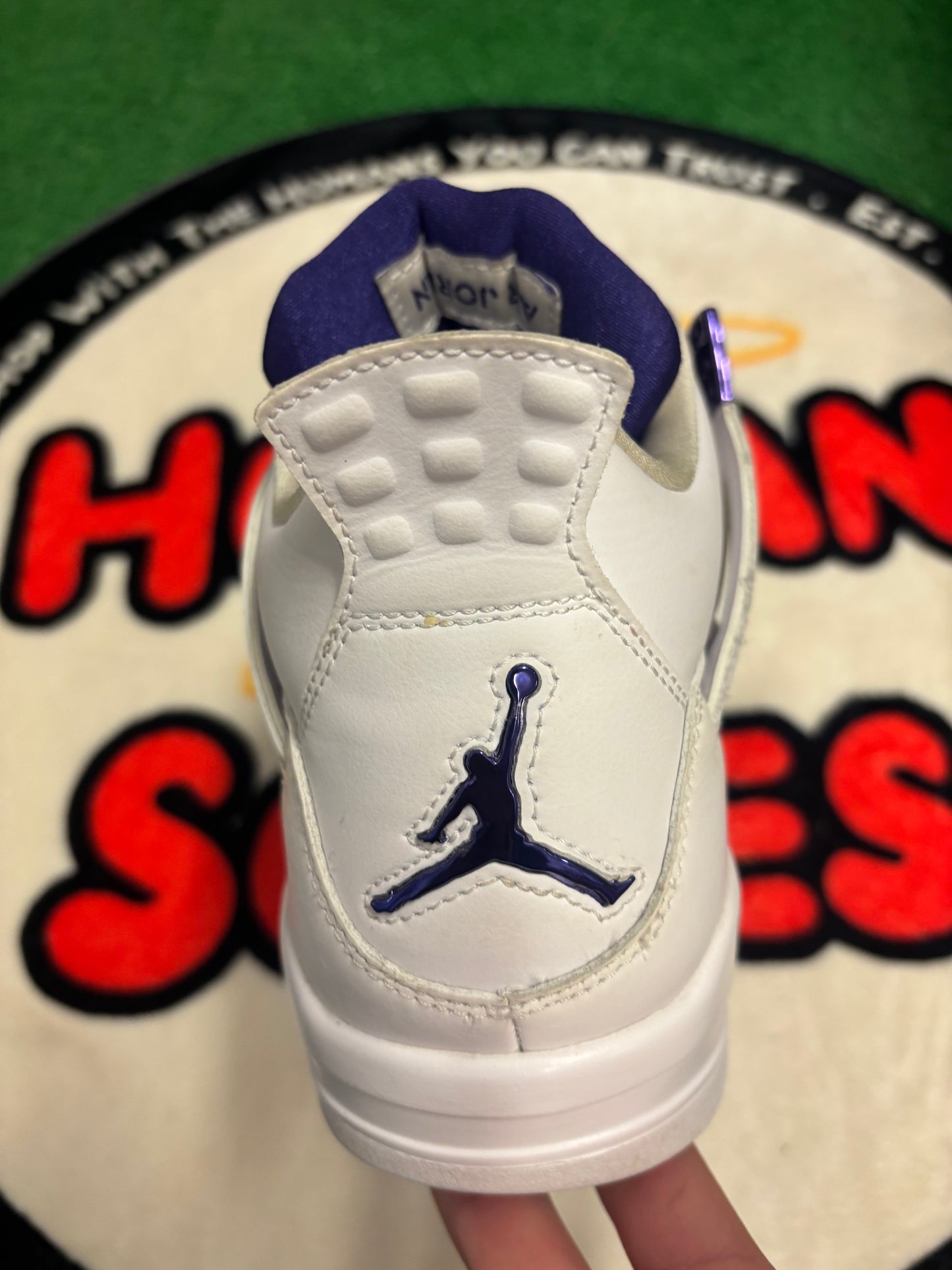 Jordan 4 ‘Purple Metallic’|Size 9.5M/11W
