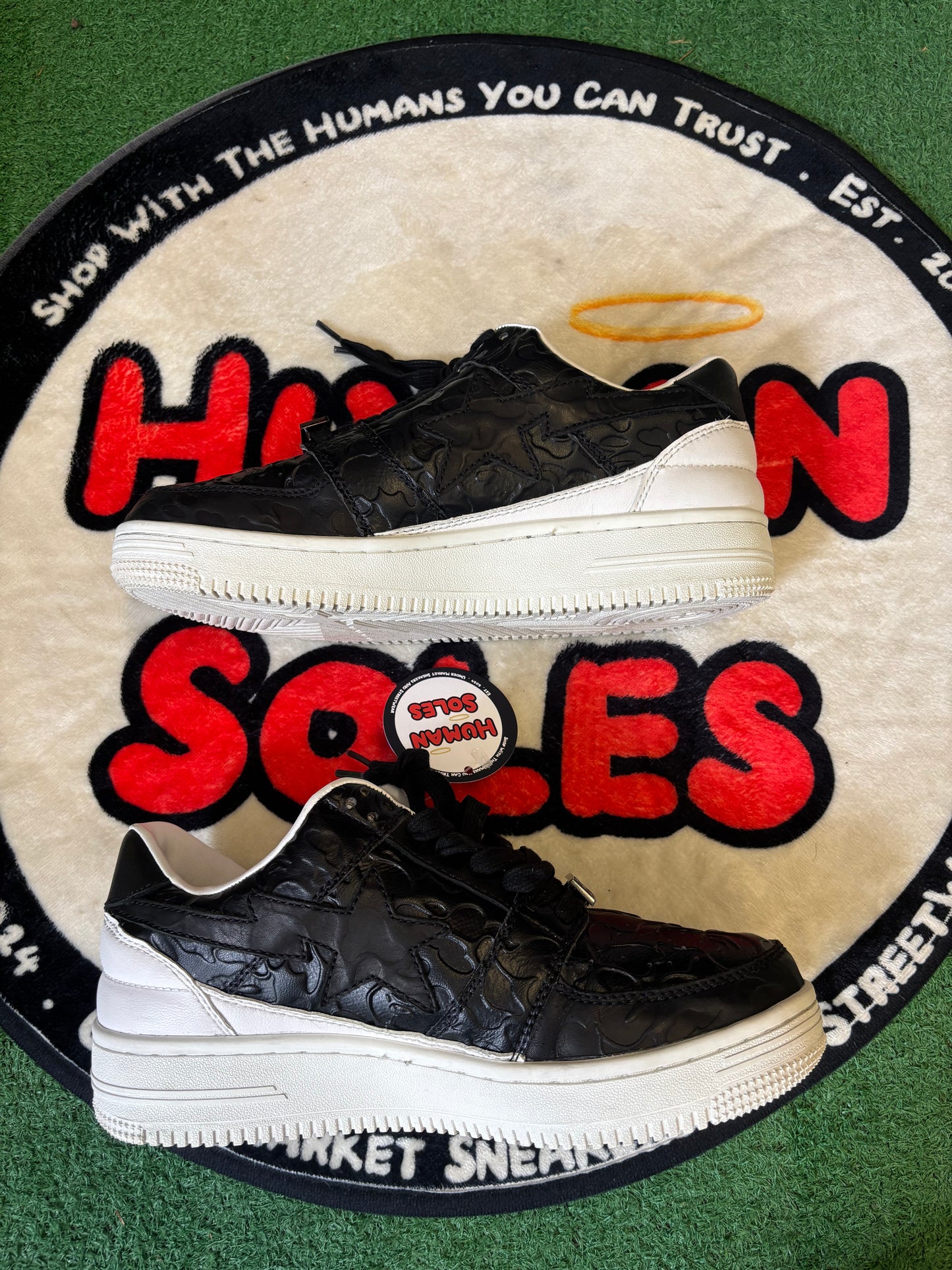 Bapesta X Future Low ‘Black’|Size 9M/10.5W
