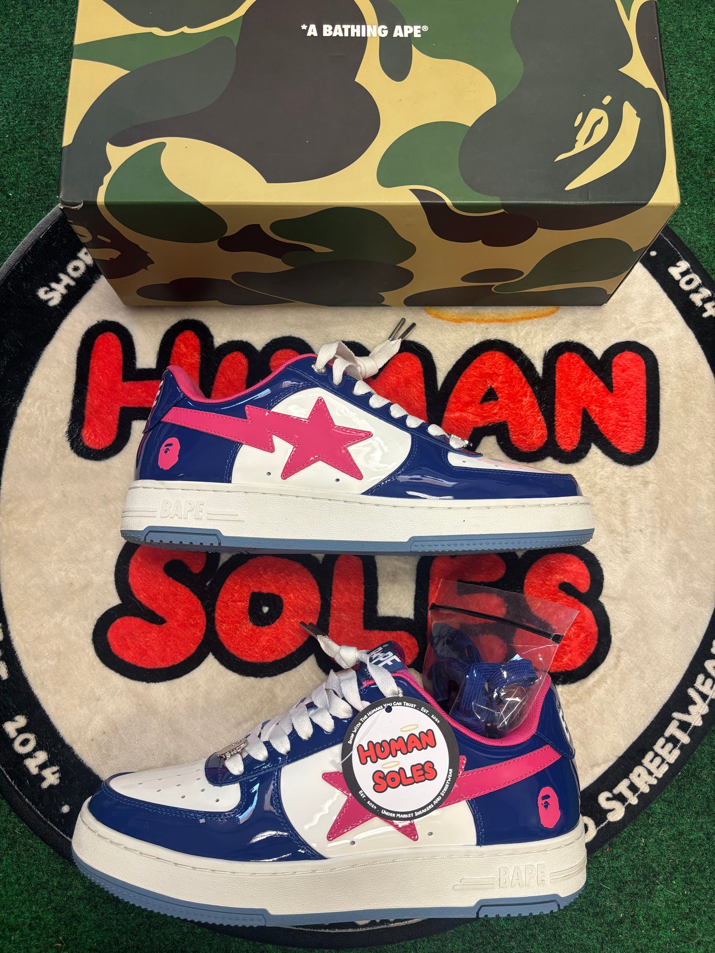 Bapesta Low ‘Blue’|Size 10M