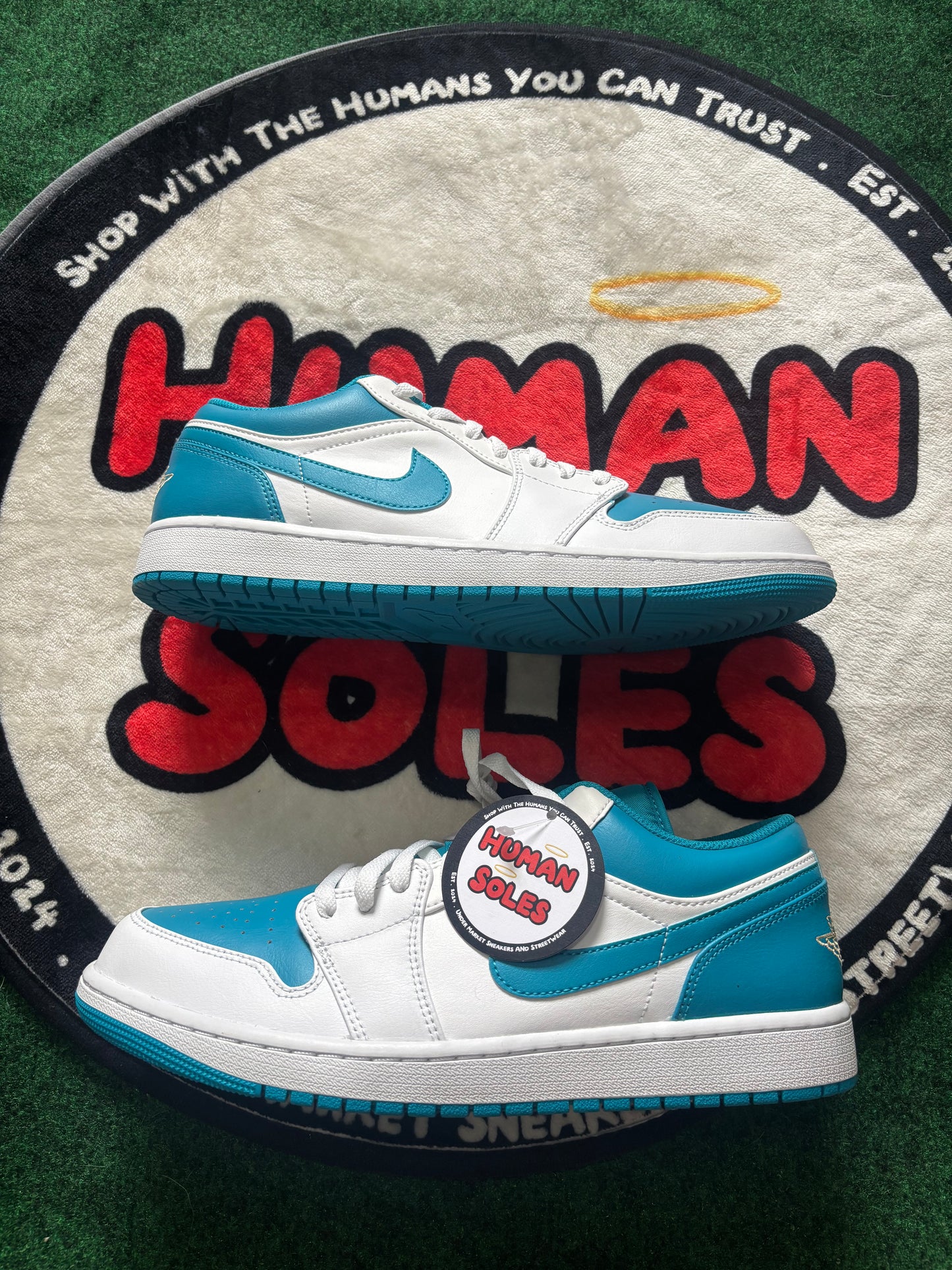 Jordan 1 Low ‘Aqua’|Size 12M