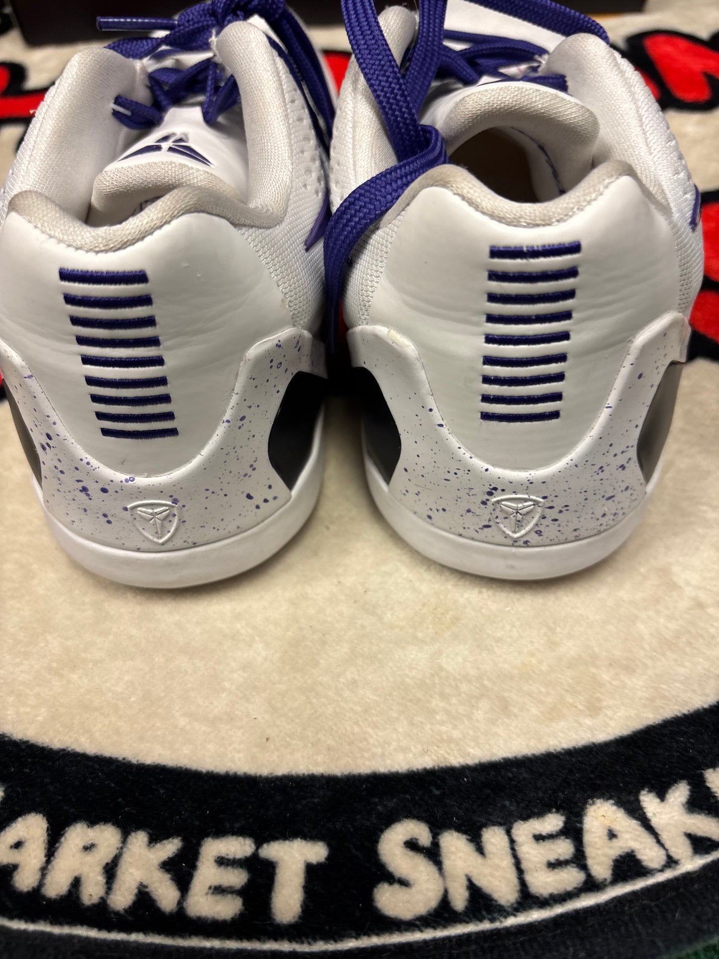 Kobe 9 ‘White Court Purple’|Size 5.5M/7W