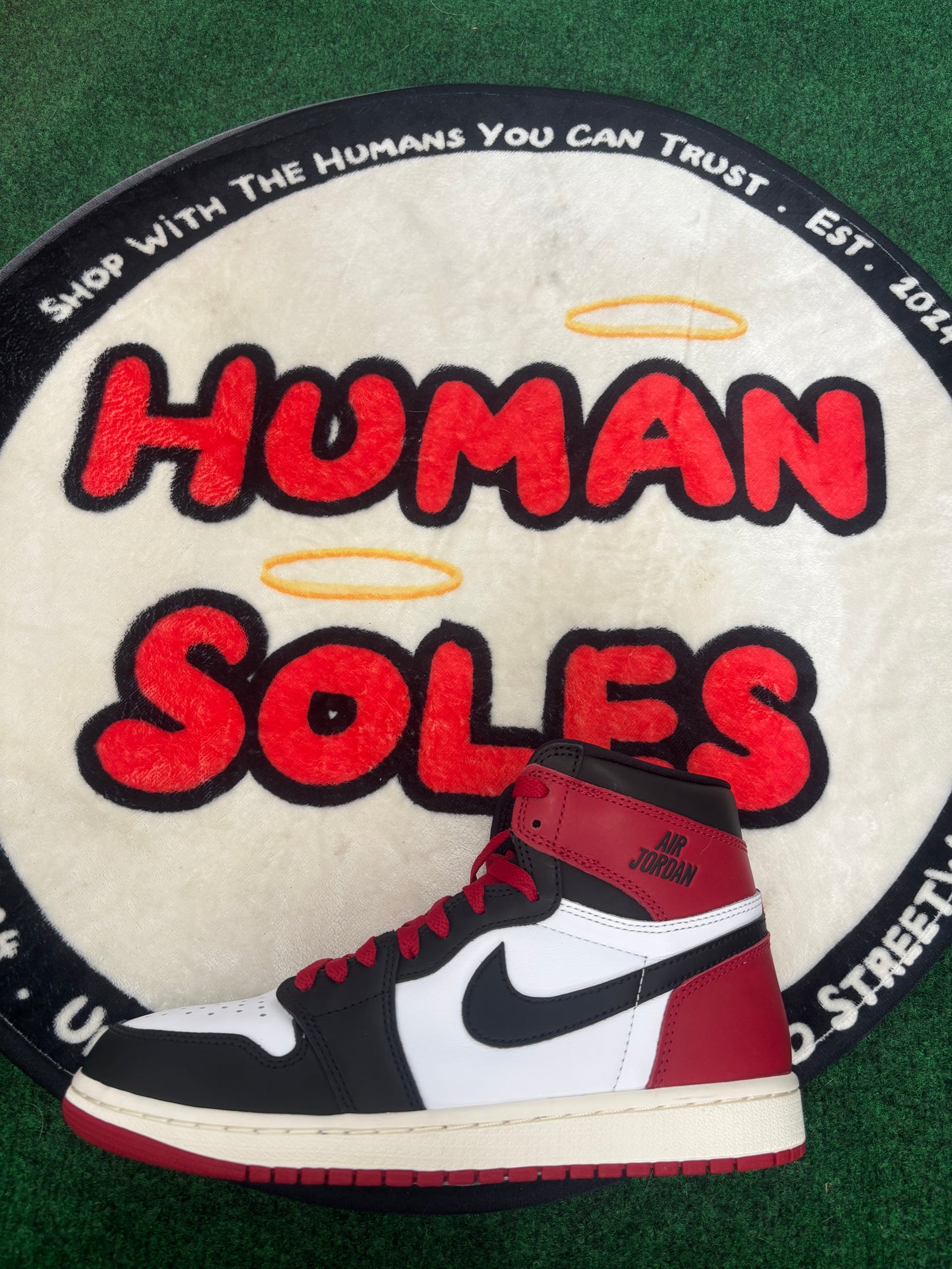 Jordan 1 High ‘Black Toe Reimagined’|Size 8M/9.5W