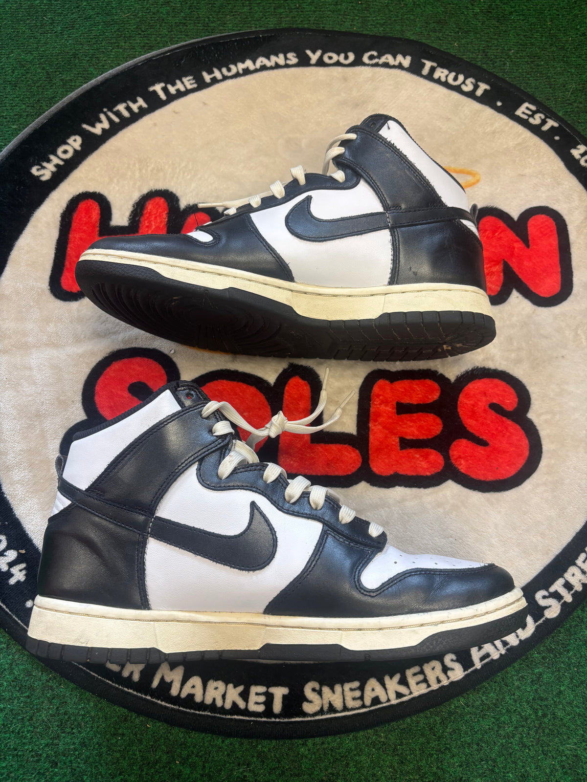 Nike Dunk High ‘Vintage Panda’|Size 9.5M/11W