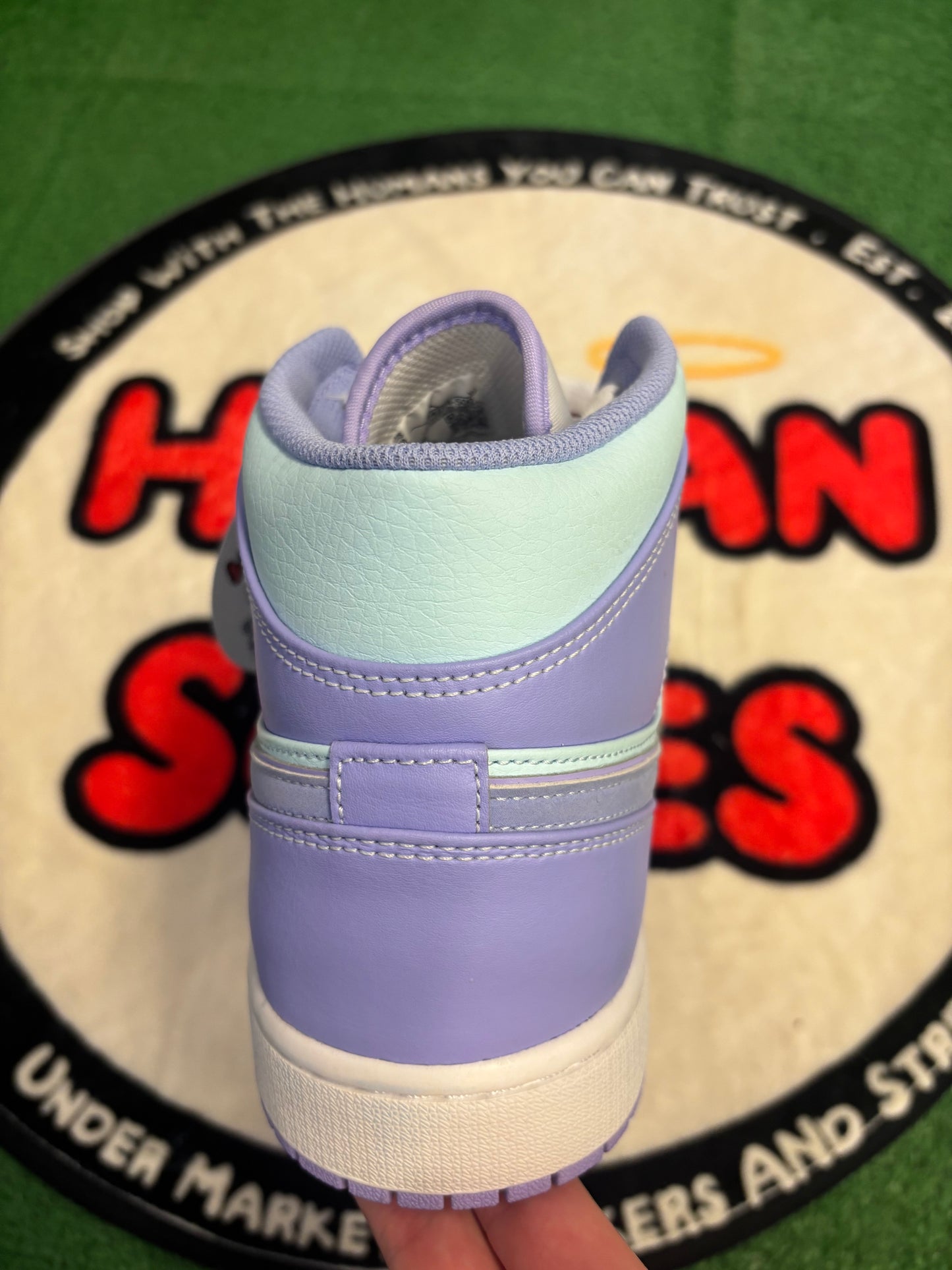 Jordan 1 Mid ‘Purple Aqua’|Size 12M