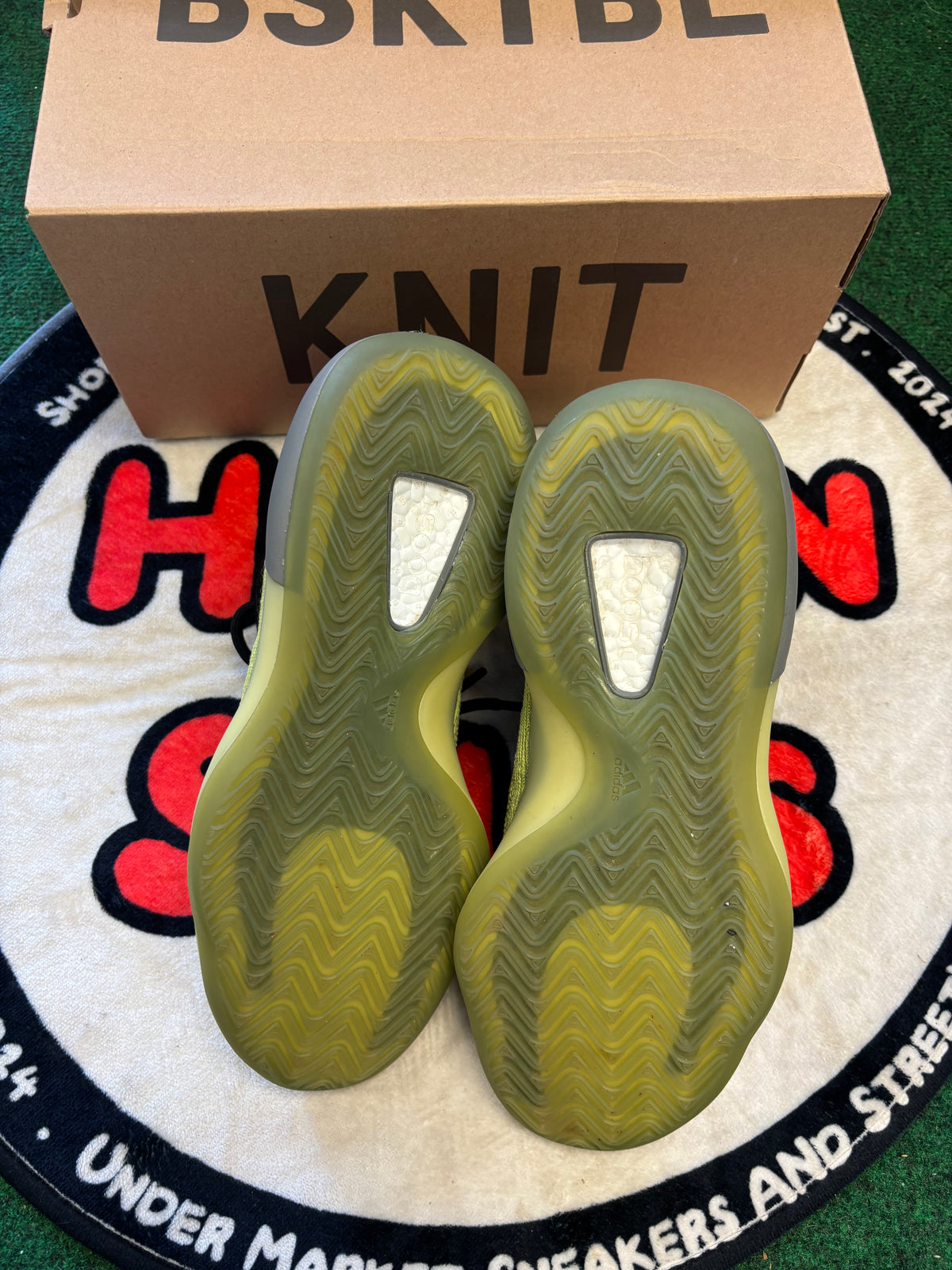 Adidas Yeezy Bsktbl ‘Glow’|Size 9M/10.5W