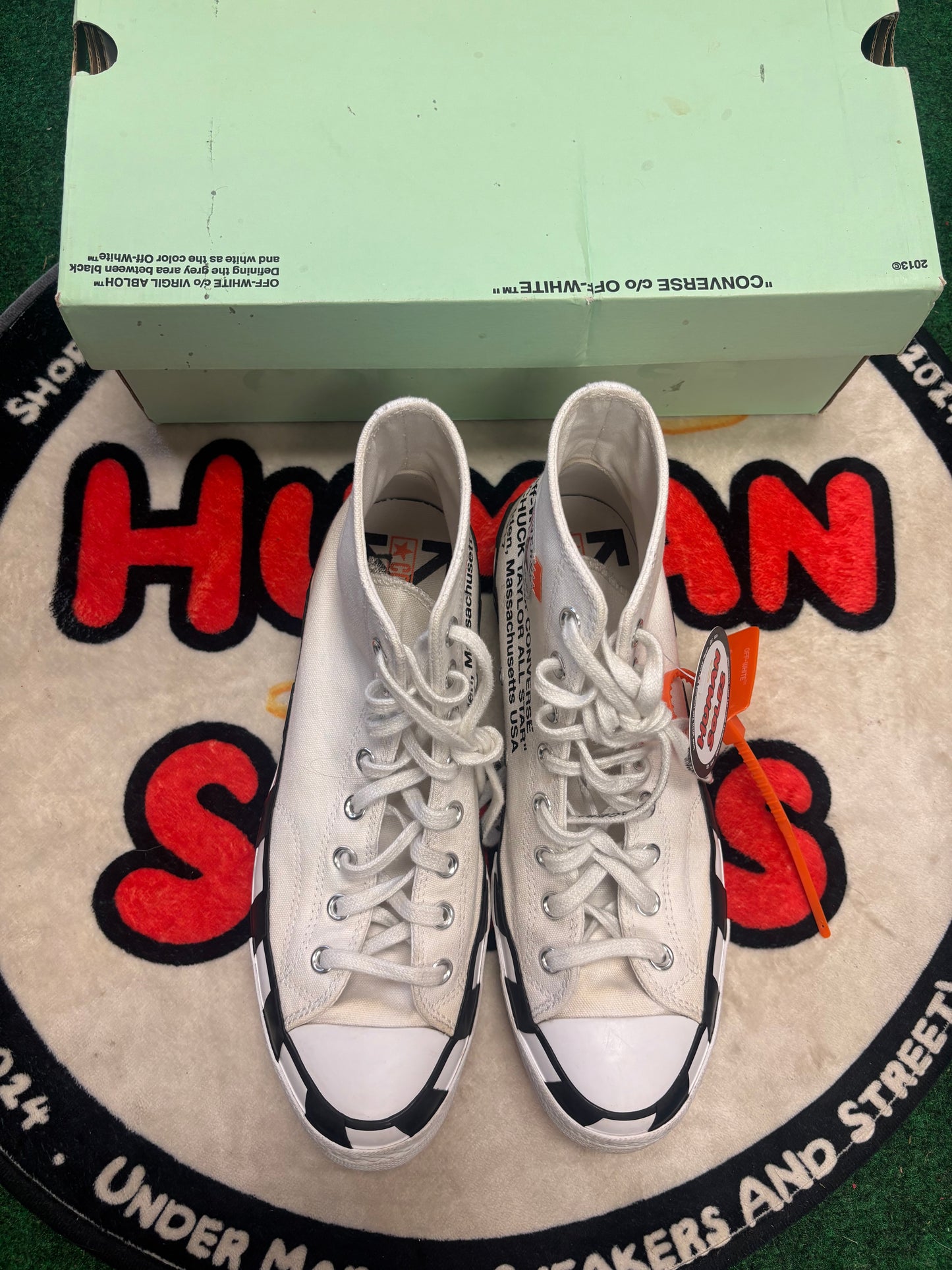 Converse X Off White ‘Chuck Taylor All Star’|Size 9.5M/11W