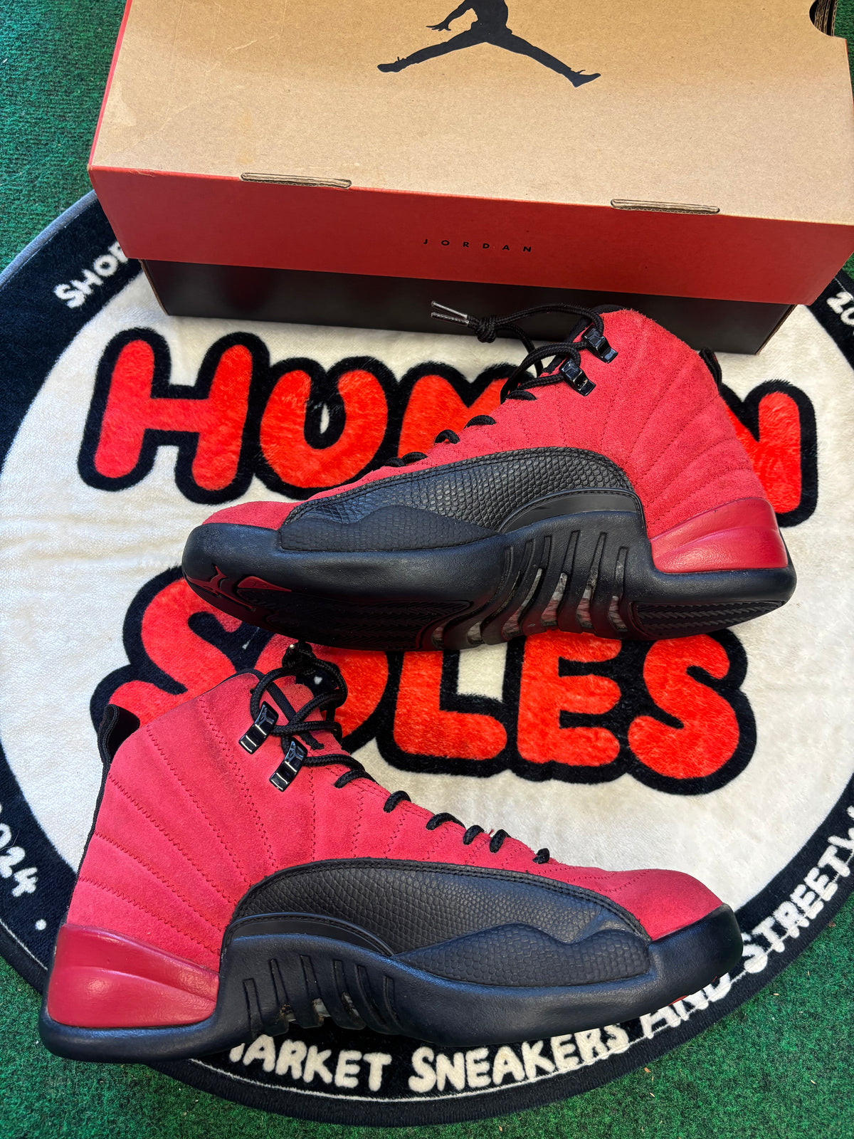 Jordan 12 ‘Reverse Flu Game’|Size 9.5M/11W
