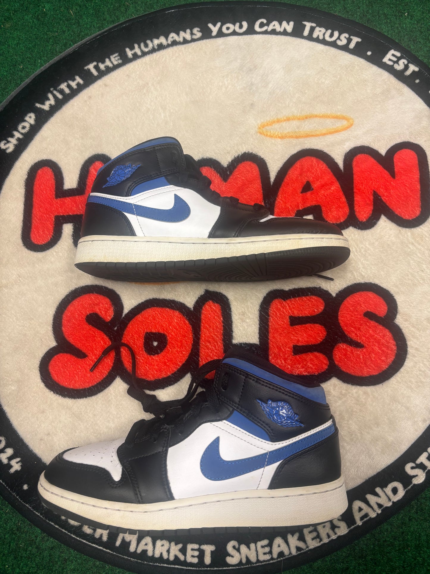 Jordan 1 Mid ‘Racer Blue’|Size
