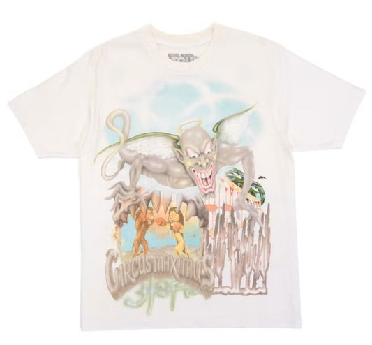 Travis Scott Utopia Circus Maximus Tee ‘White’