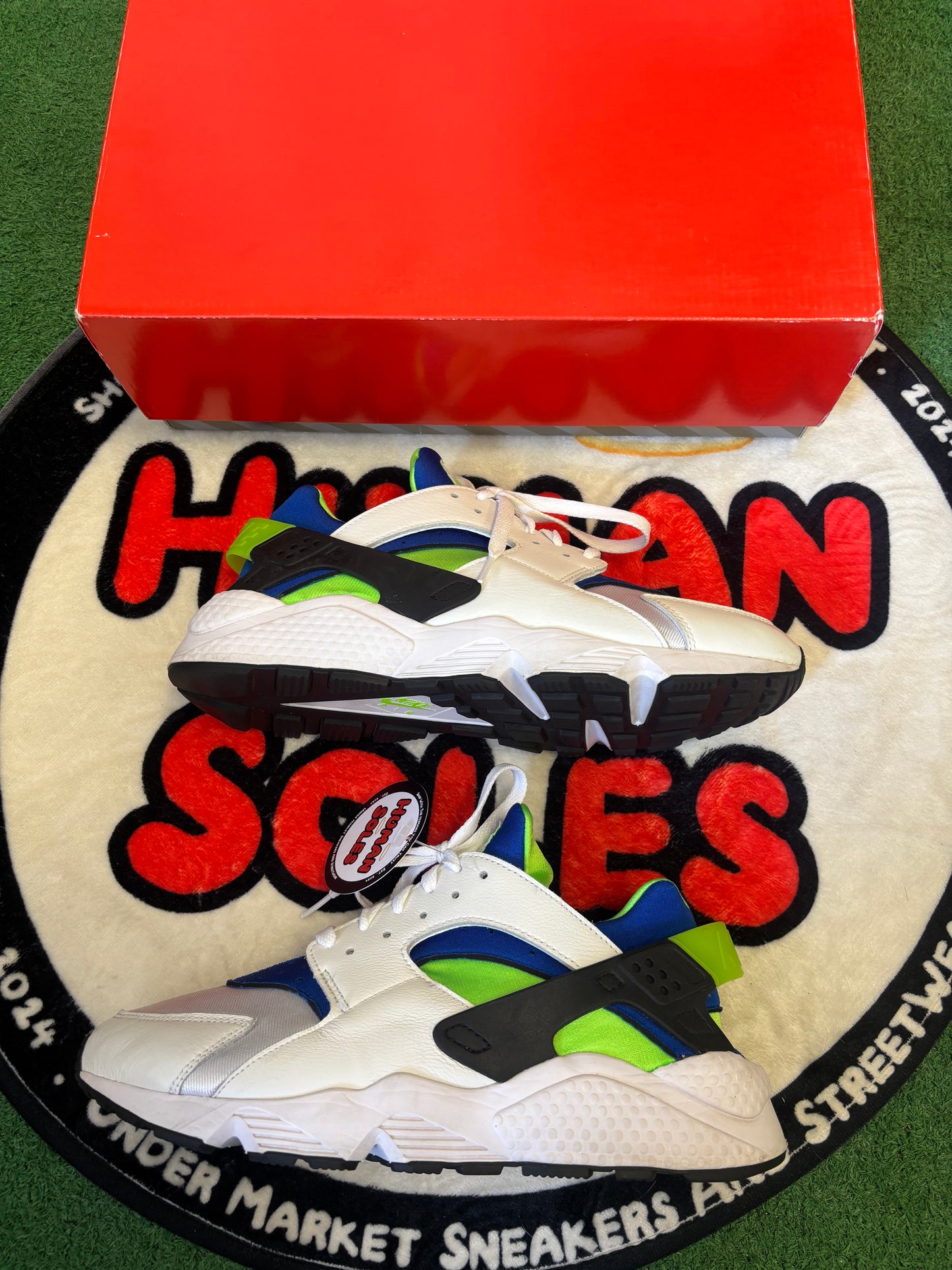 Nike Air Huarache ‘Green’|Size 10.5M