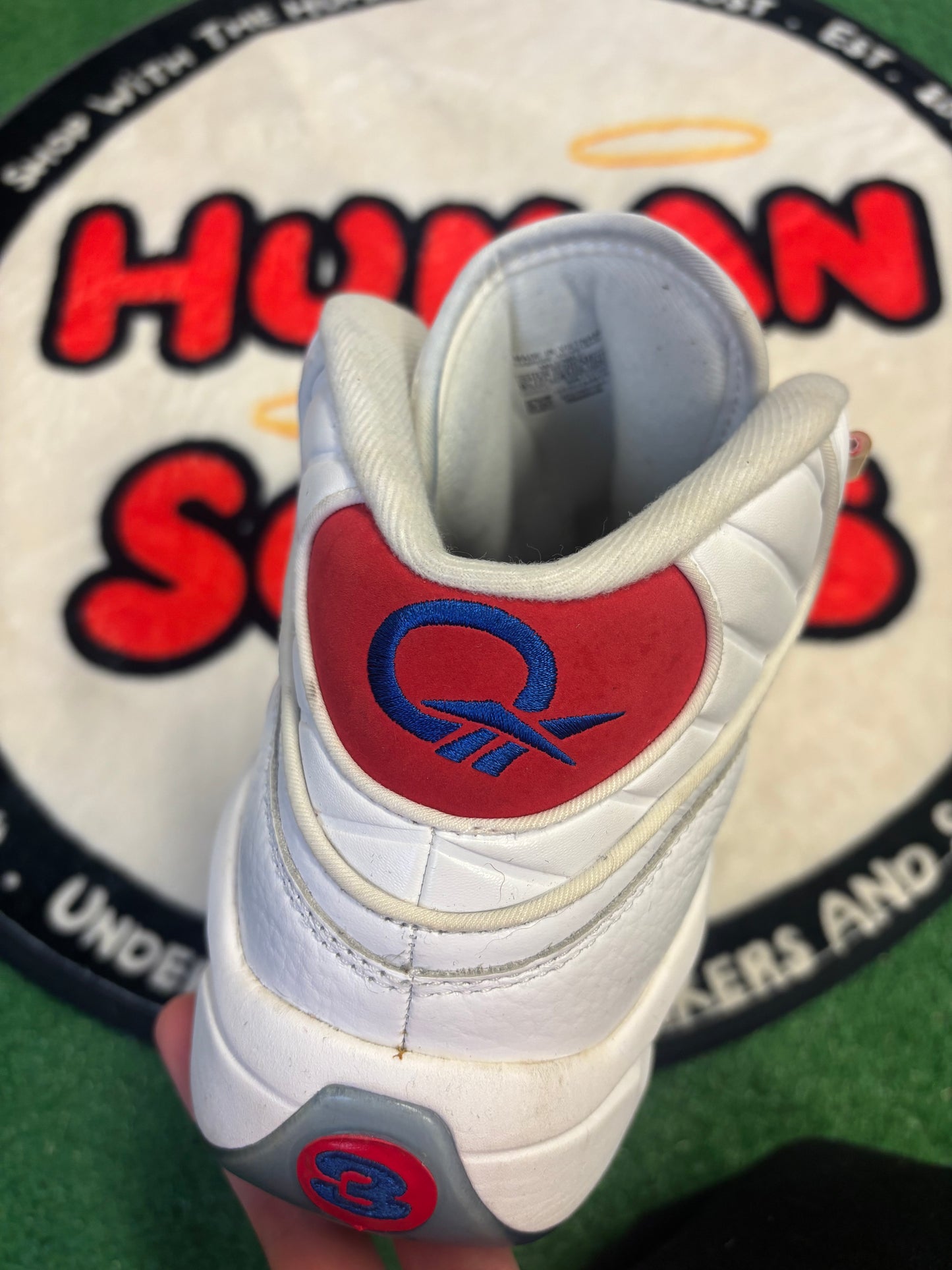 Reebok Question Mid ‘Red Toe 25th Anniversary’|Size 8.5/10W