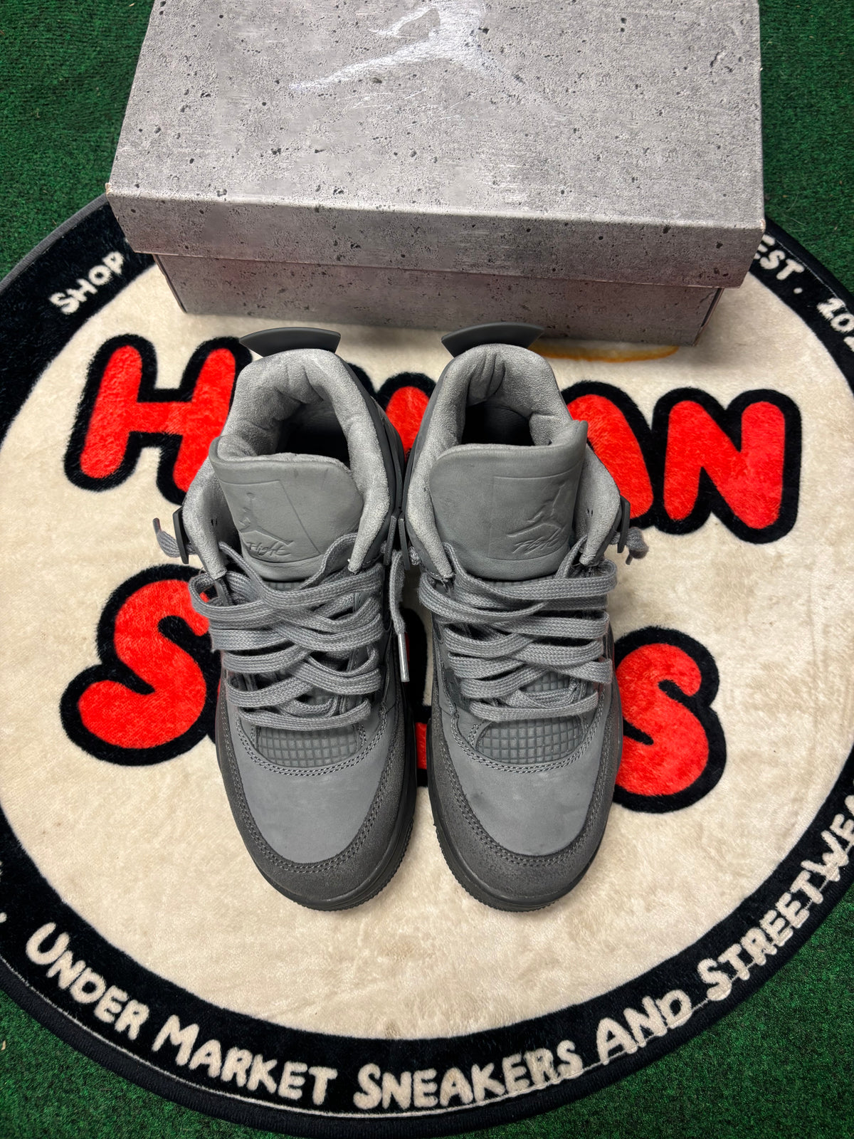 Jordan 4 ‘Wet Cement’|Size 6M/7.5W