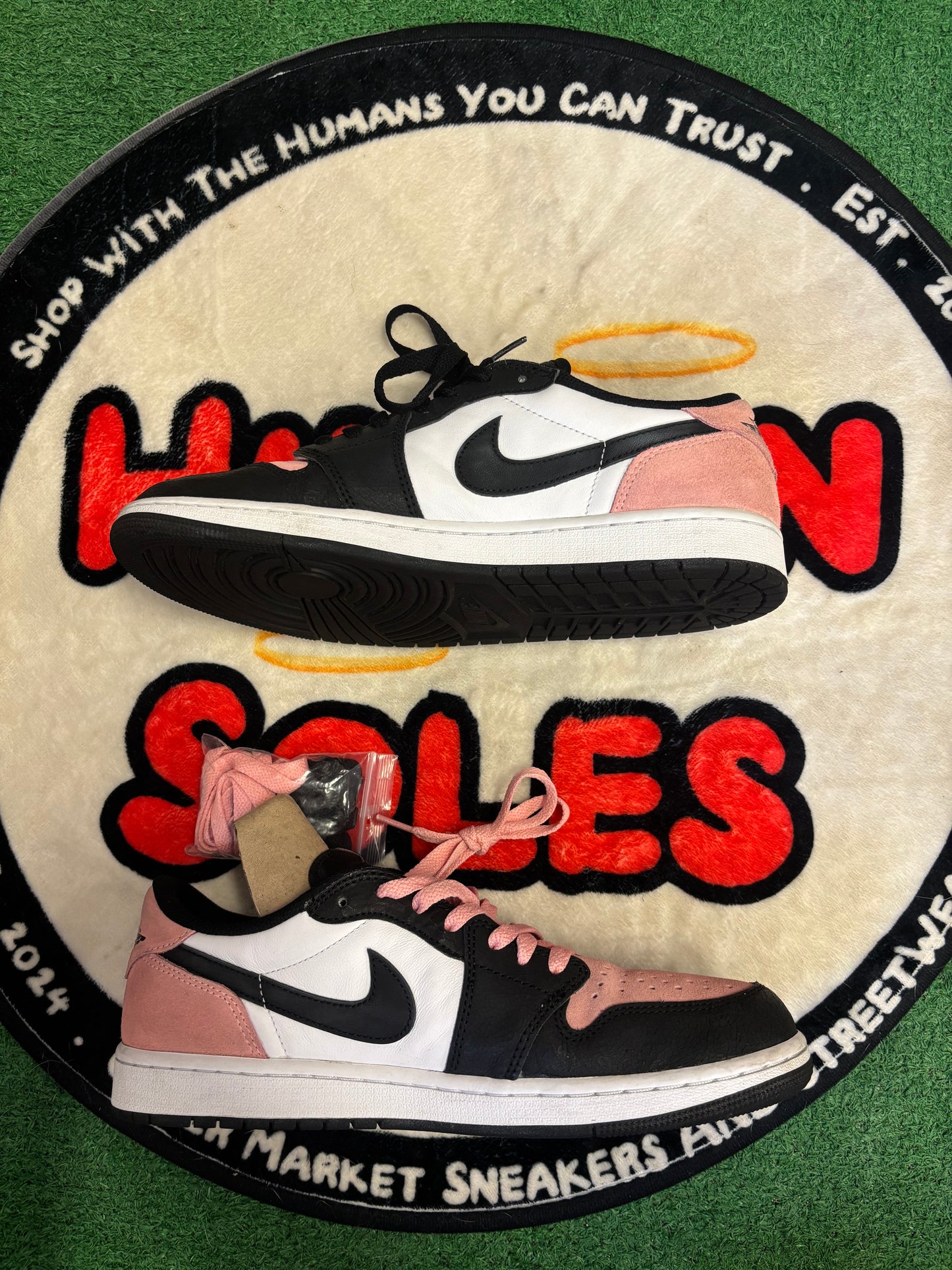 Jordan 1 Low ‘Bleached Coral’|Size 10M