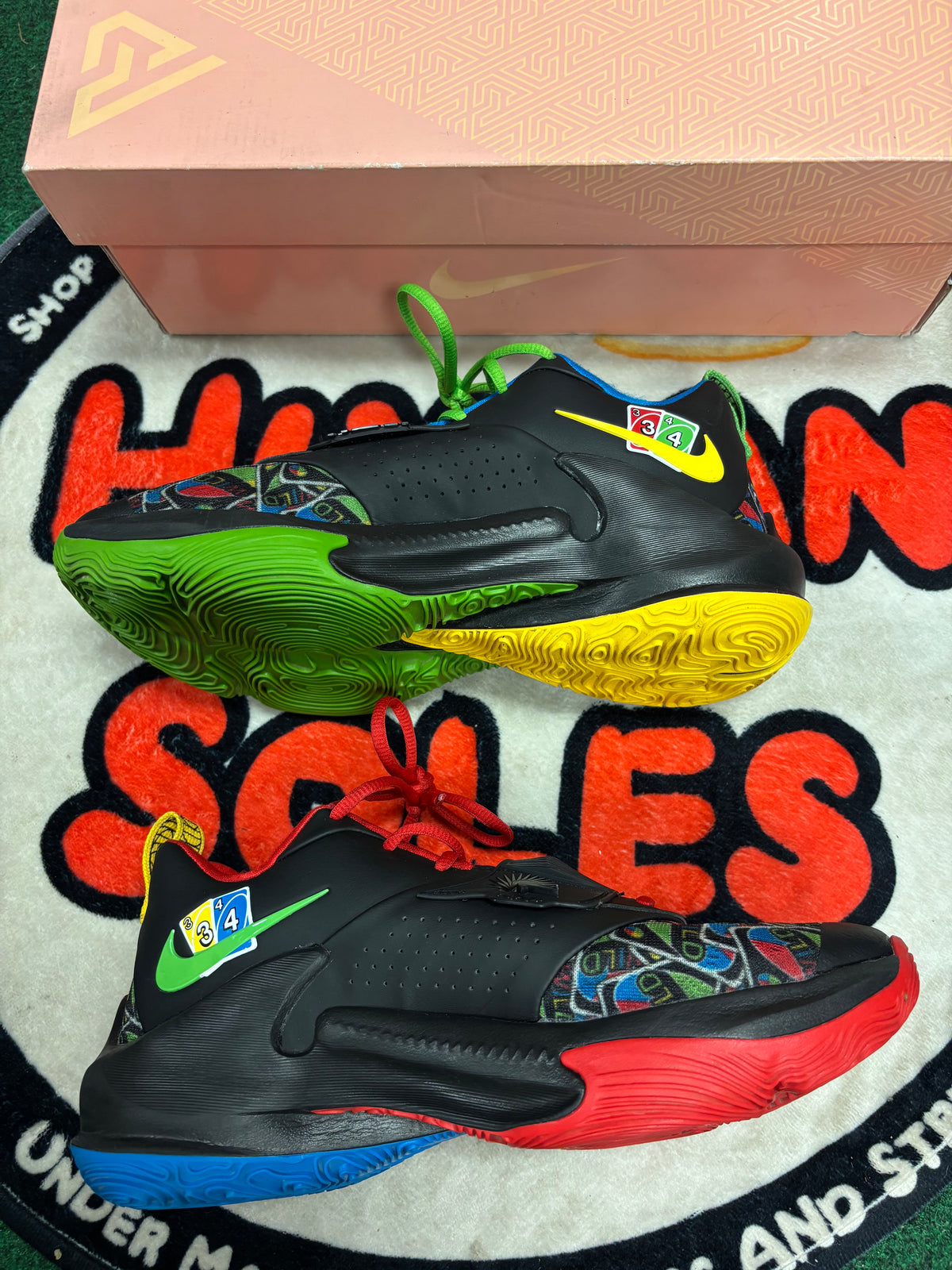 Uno X Nike  Zoom Freak 3 ‘Multi Color’|Size 7.5M/9W