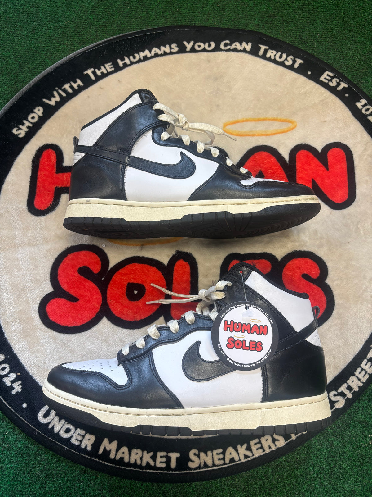Nike Dunk High ‘Vintage Panda’|Size 9.5M/11W