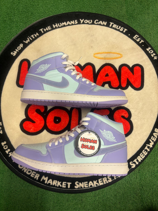 Jordan 1 Mid ‘Purple Aqua’|Size 12M