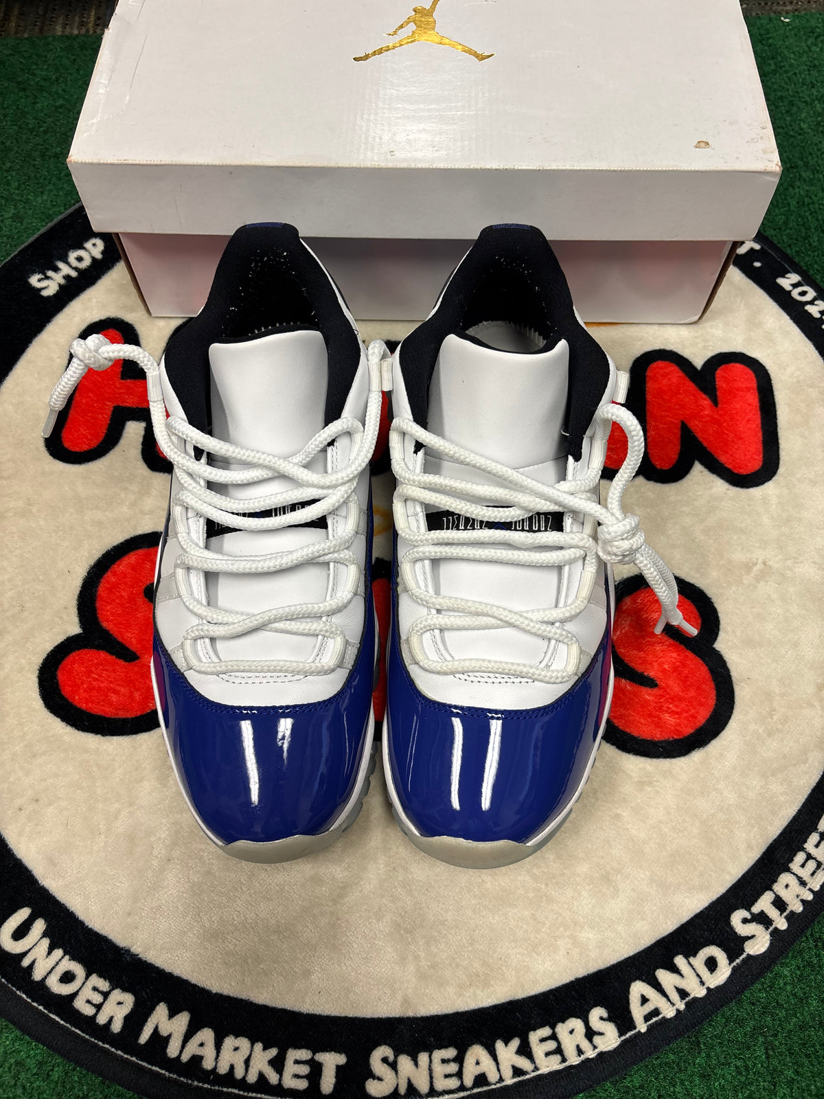 Jordan 11 Low ‘White Concord’|Size 10.5M