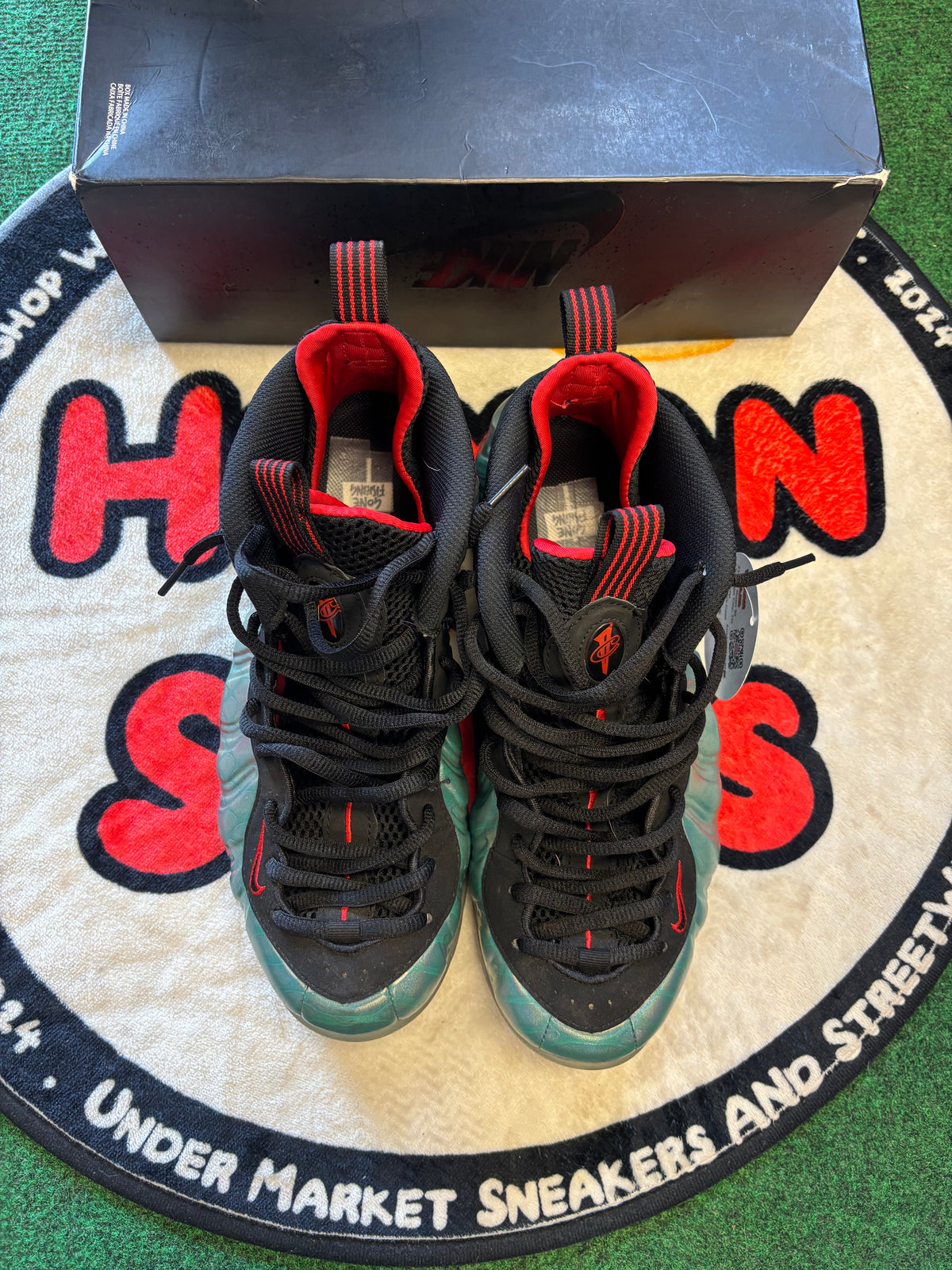 Nike Foamposite ‘Gone fishing’|Size 10M