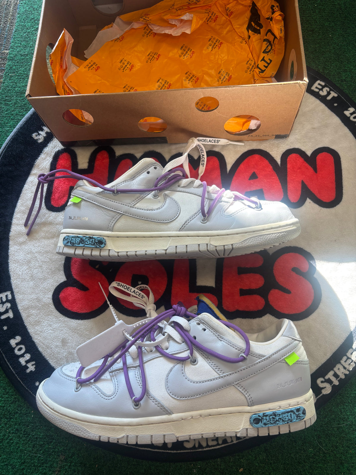 Nike Dunk Low X Off-White ‘Lot 48 Of 50’|Size 10.5M
