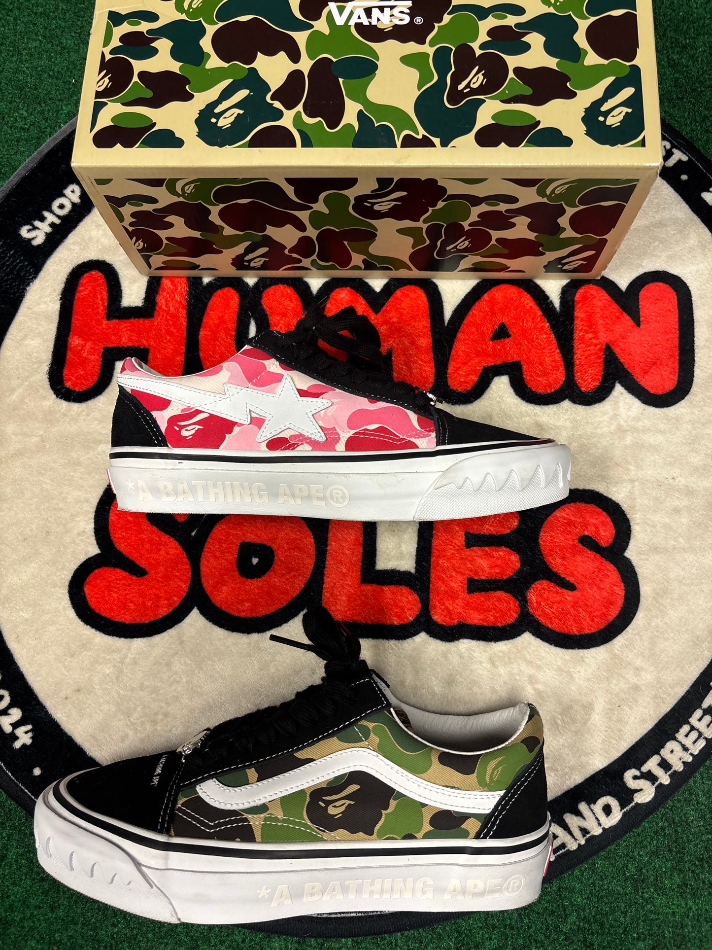 Bape X Vans ‘Multi Color’|Size 7M/8.5W