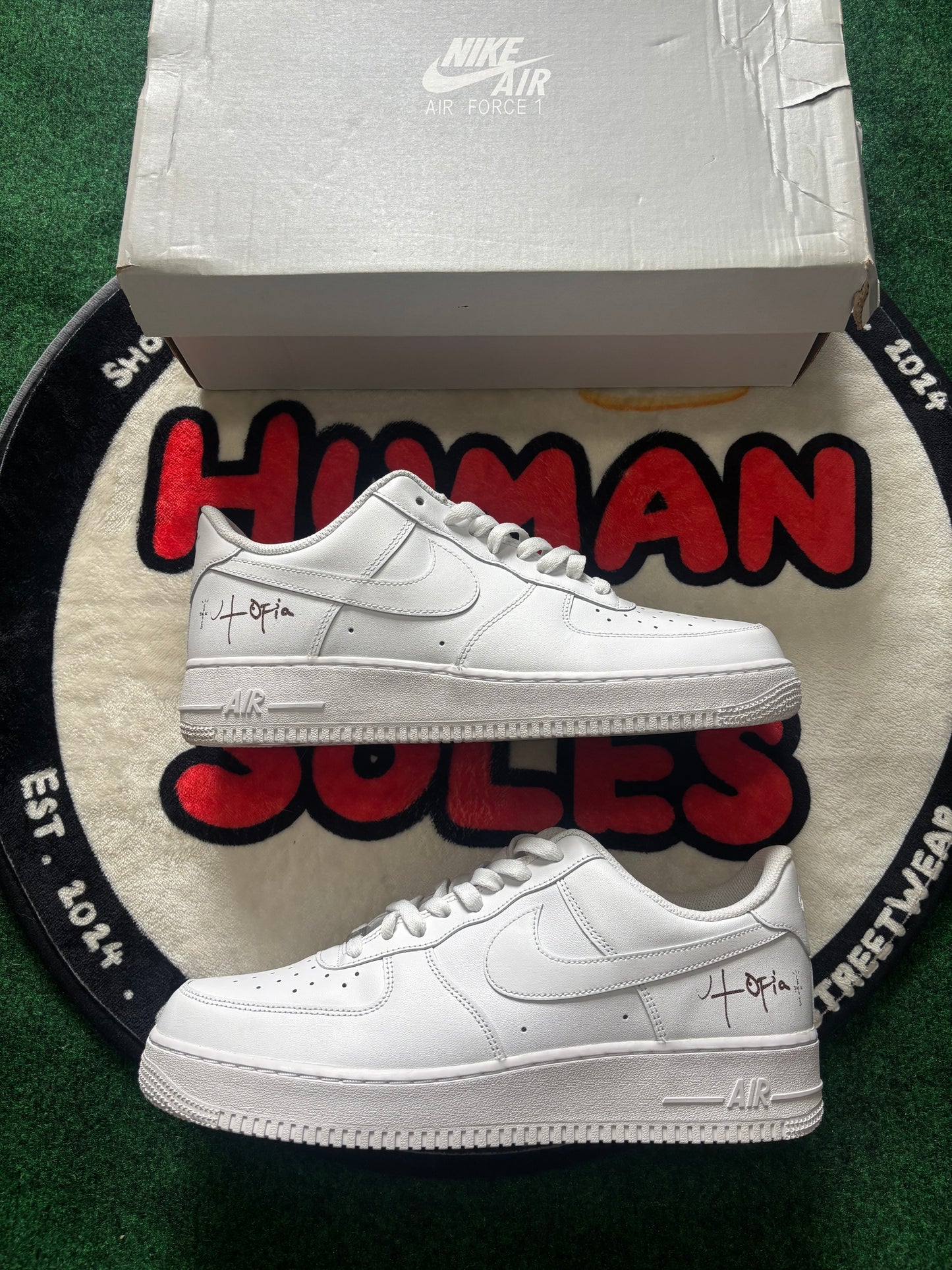 Travis Scott Nike Air Force One ‘Utopia’|Size 12M