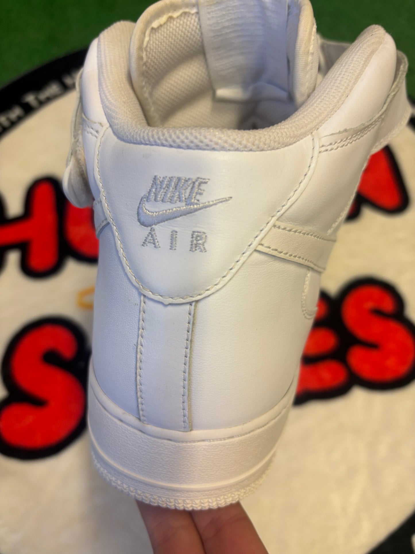 Nike Air Force One Mid ‘Triple White’|Size 12M