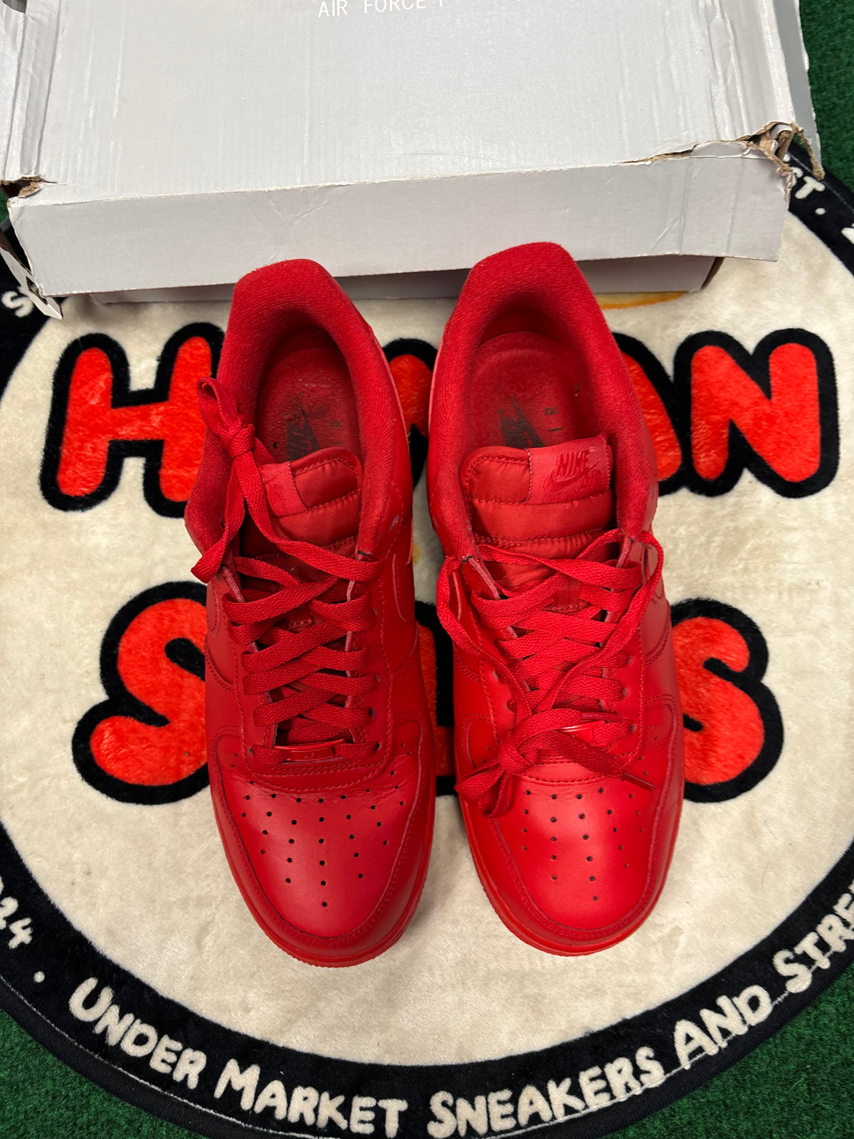 Nike Air Force One Low ‘Triple Red’|Size 10M